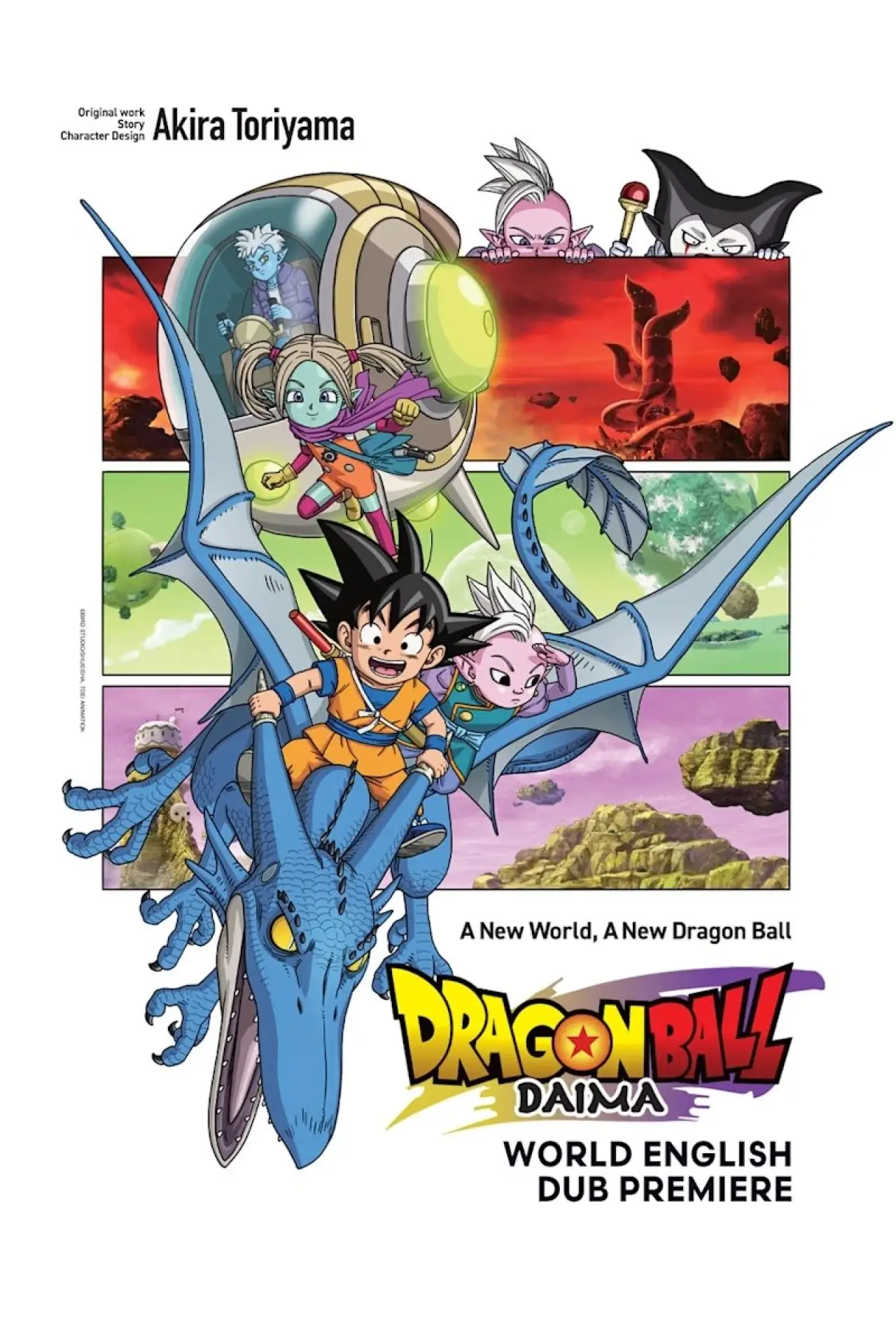 Plakat filmowy "Dragon Ball DAIMA"