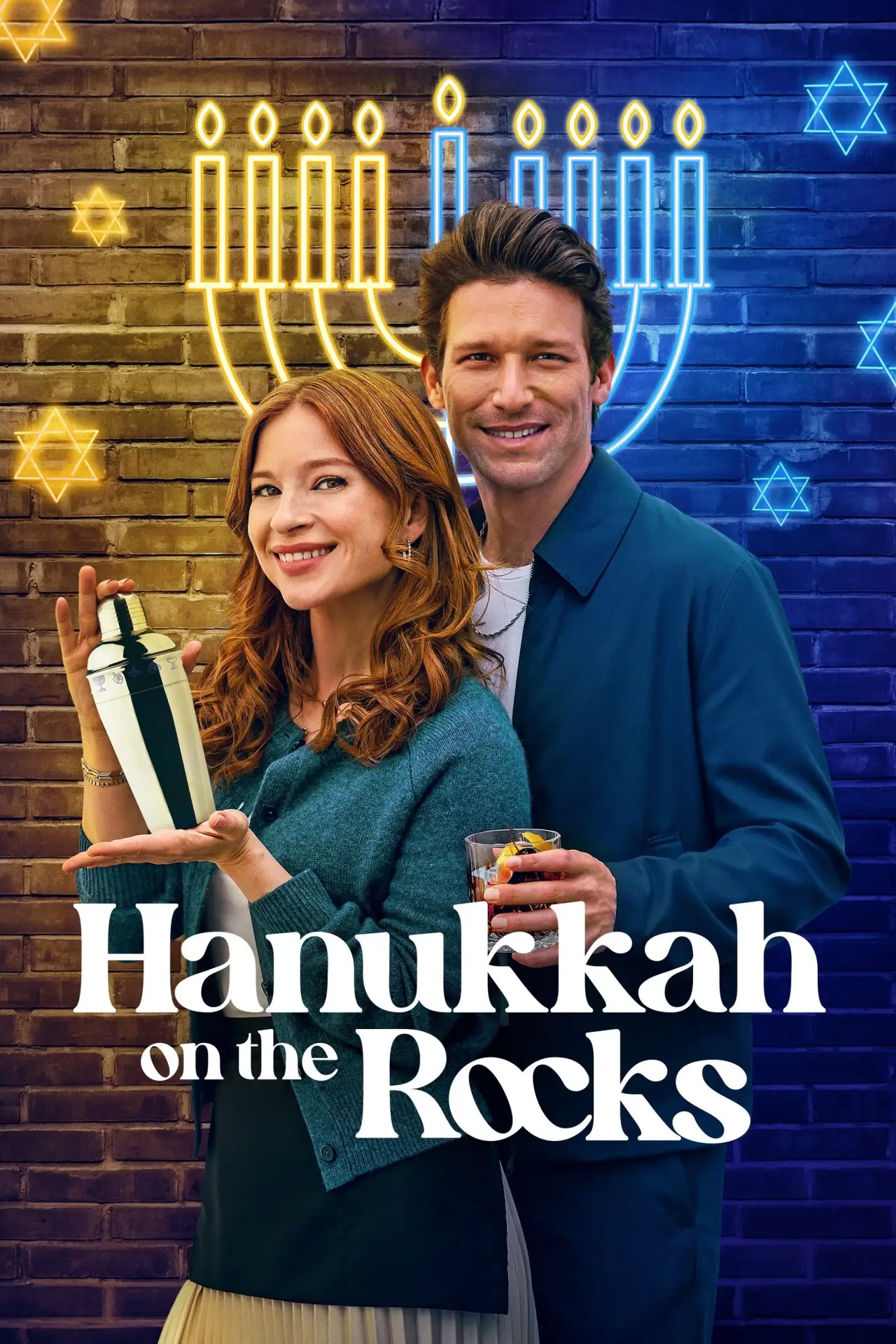 Plakat filmowy "Hanukkah on the Rocks"