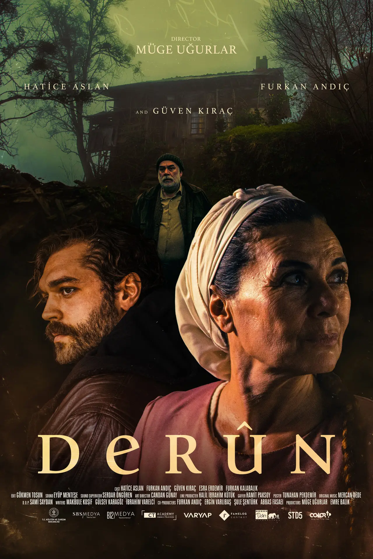 Plakat filmowy "Derûn"