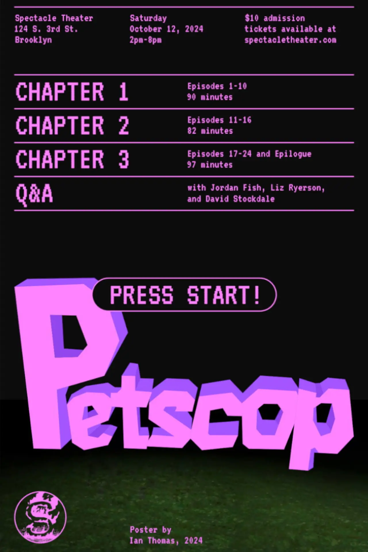 Plakat filmowy "Petscop"