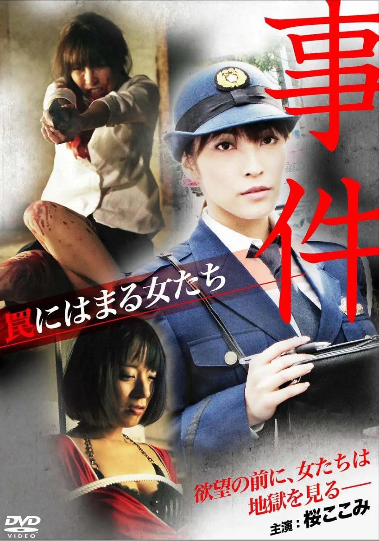 Plakat filmowy "事件 ～罠にはまる女たち～"