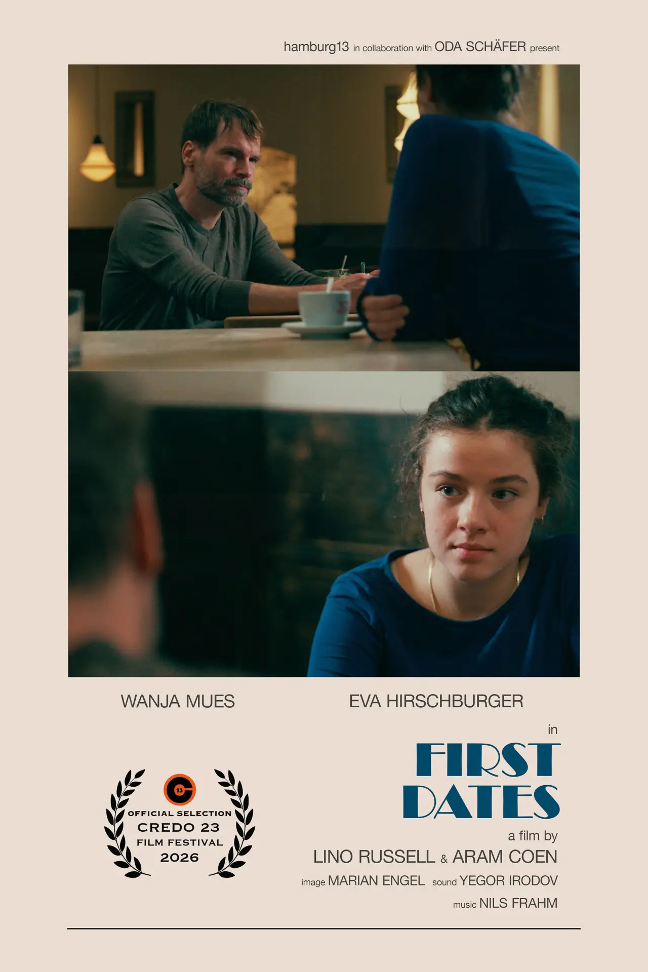 Plakat filmowy "First Dates"
