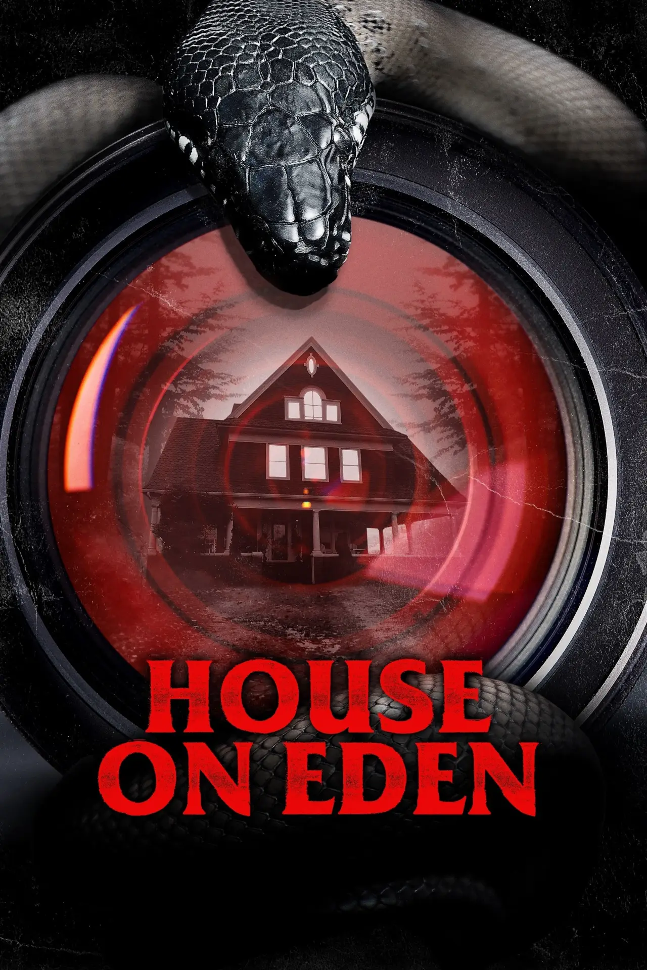 Plakat filmowy "Nawiedzony dom przy Eden"
