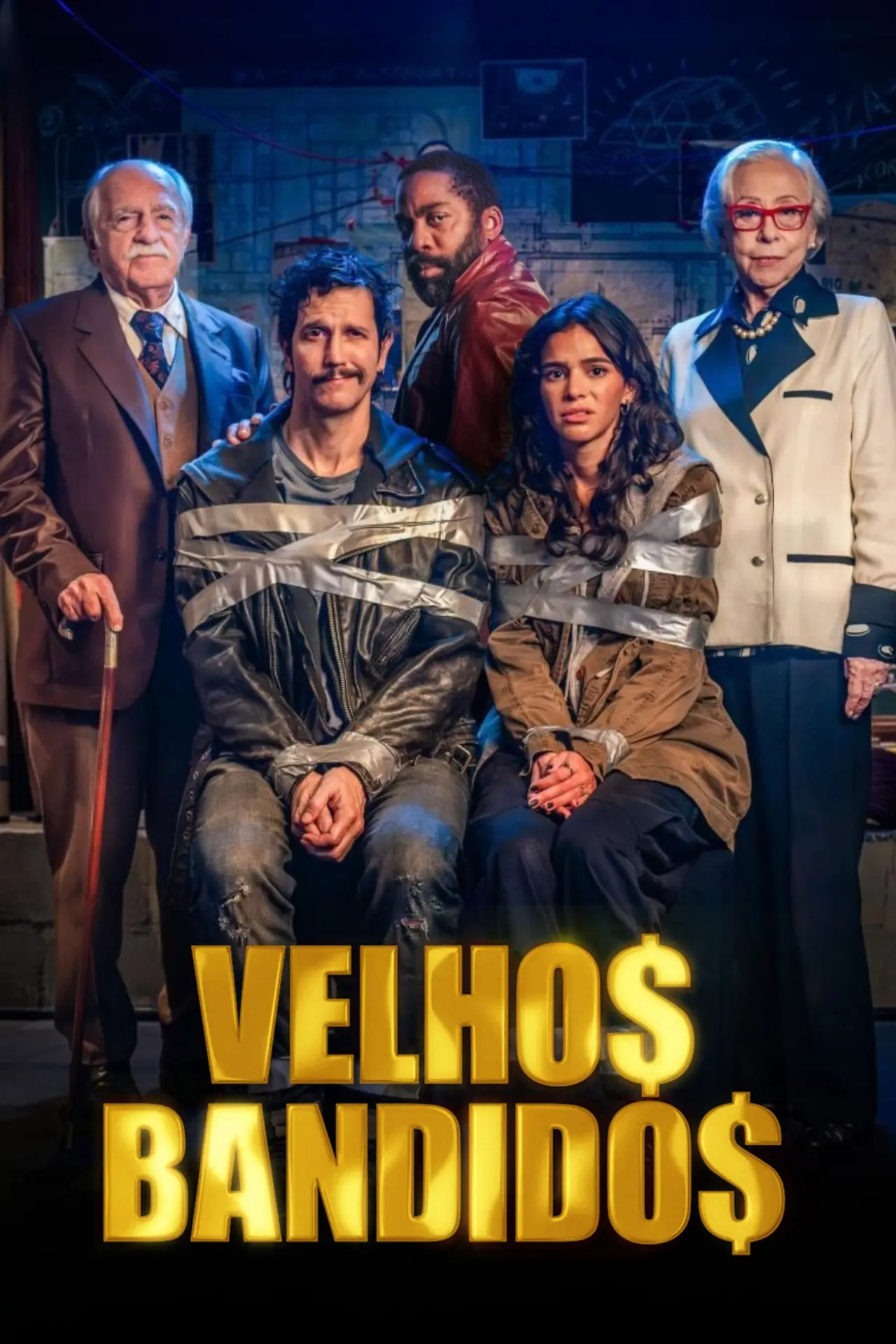 Plakat filmowy "Velhos Bandidos"