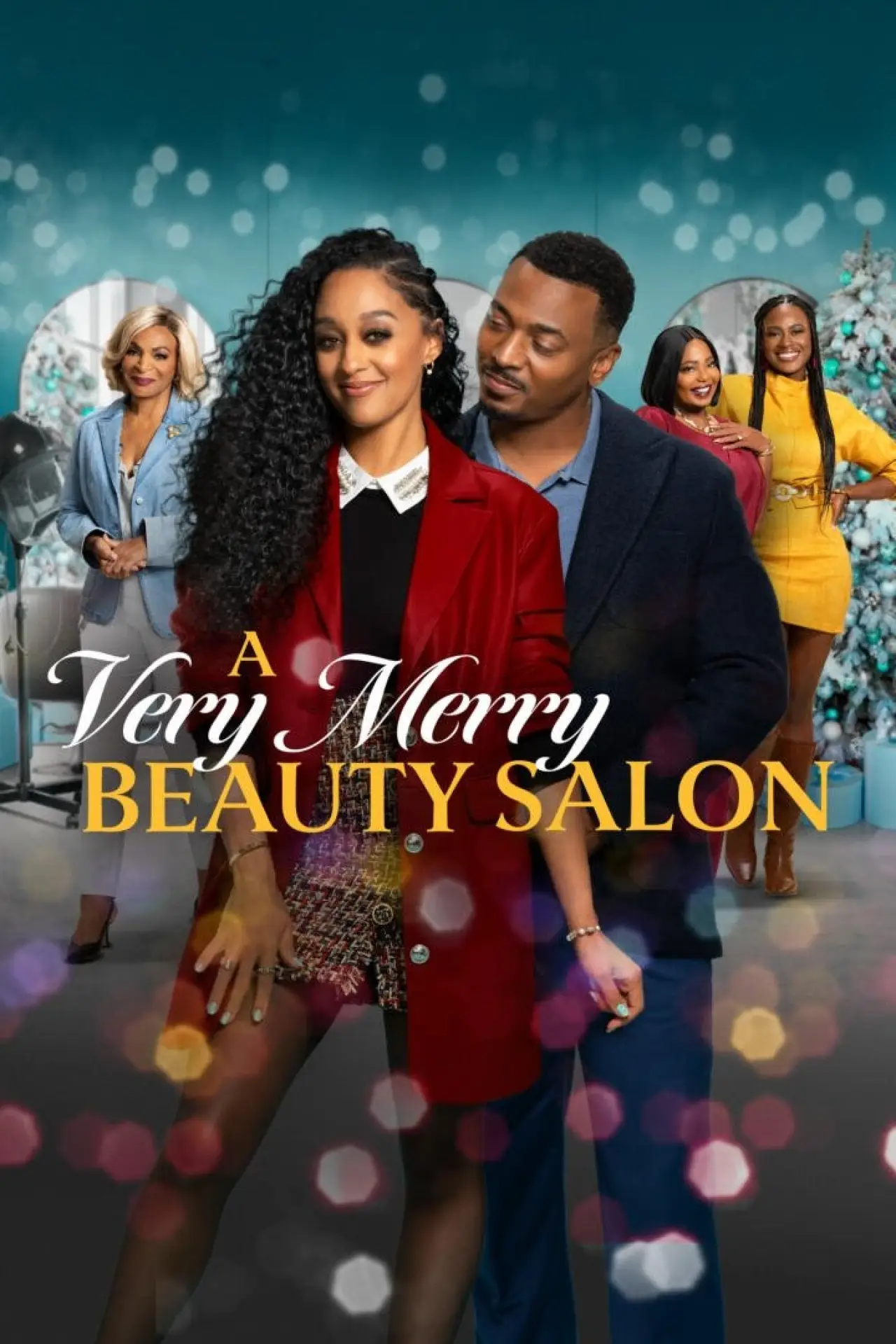 Plakat filmowy "A Very Merry Beauty Salon"