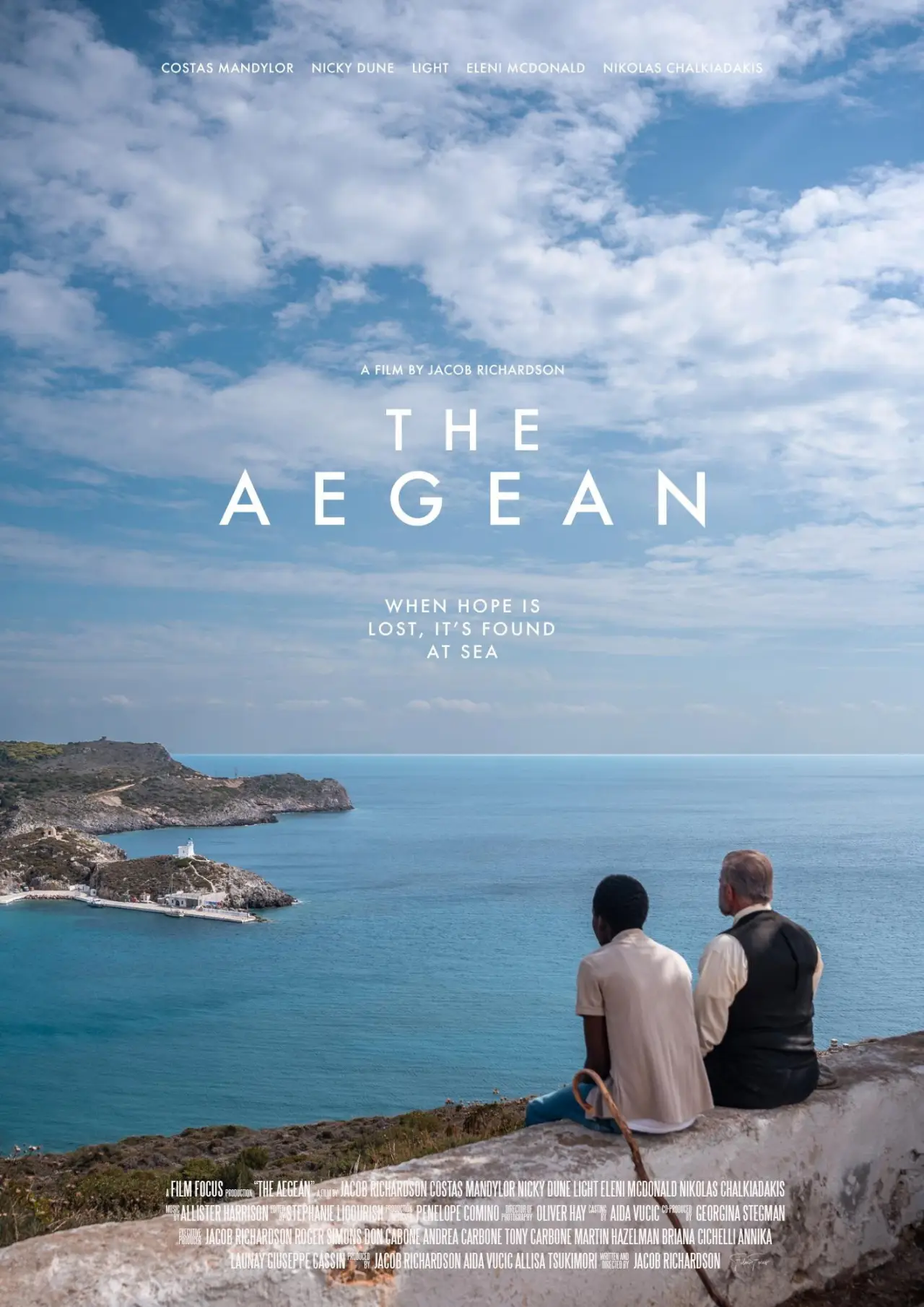 Plakat filmowy "The Aegean"