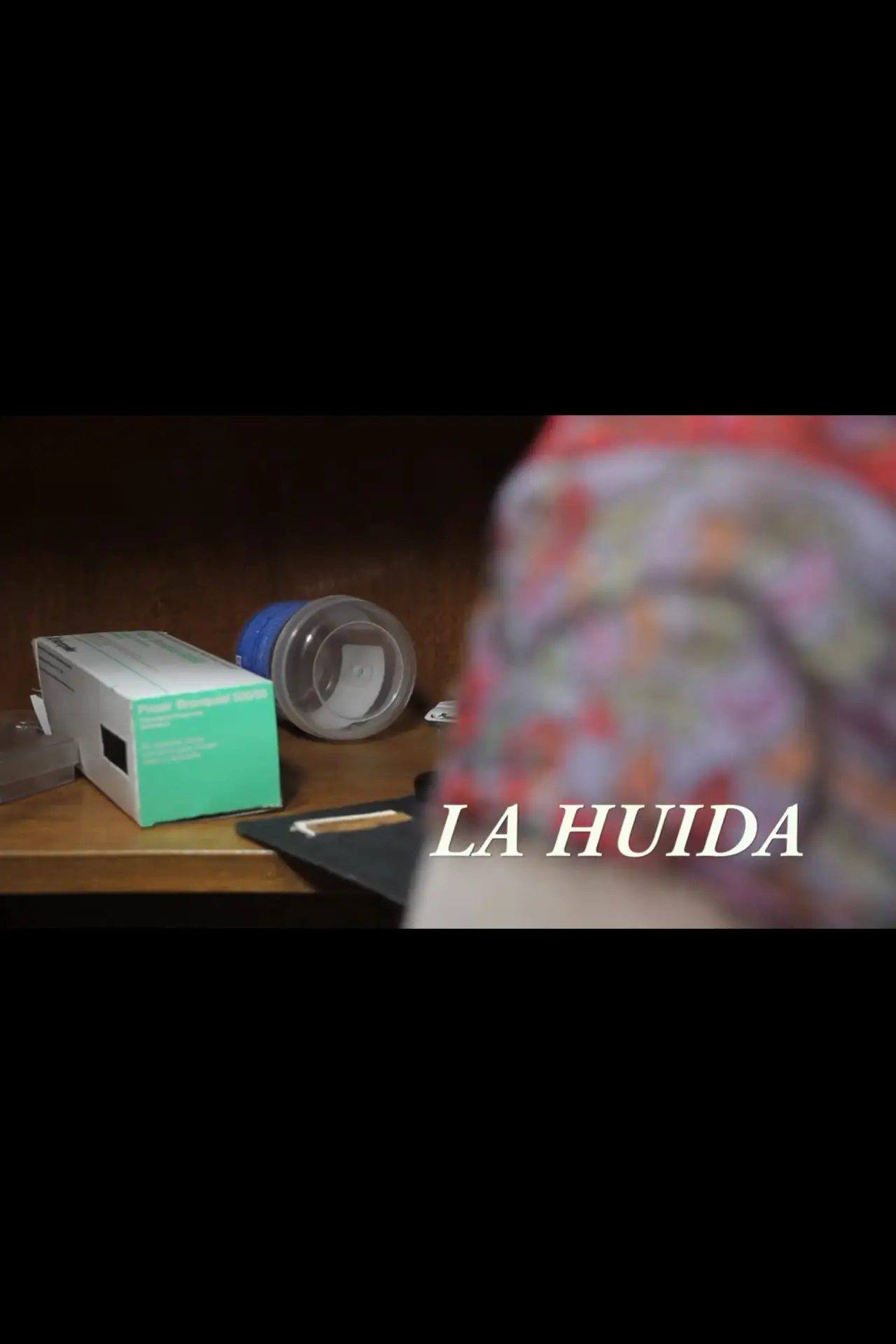 Plakat filmowy "La huida"