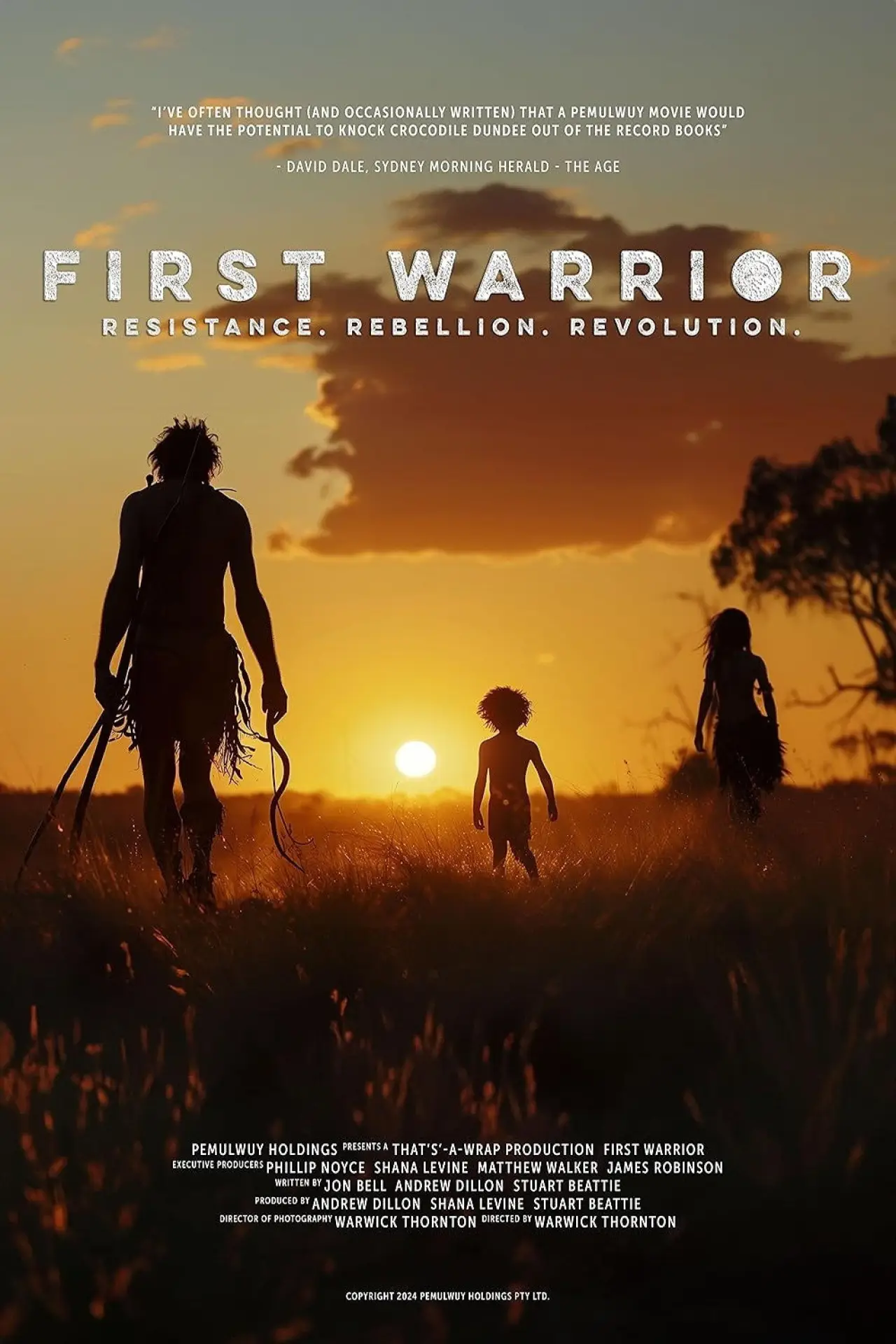 Plakat filmowy "First Warrior"