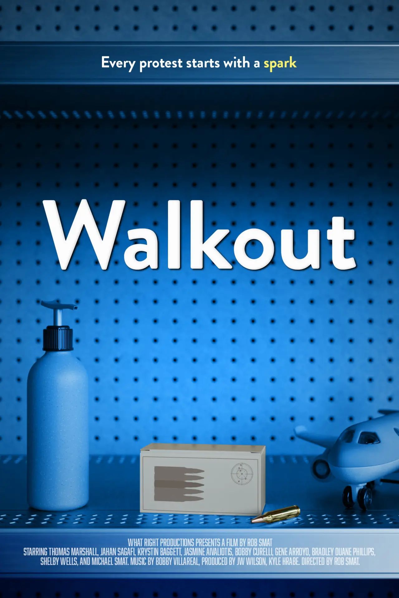 Plakat filmowy "Walkout"