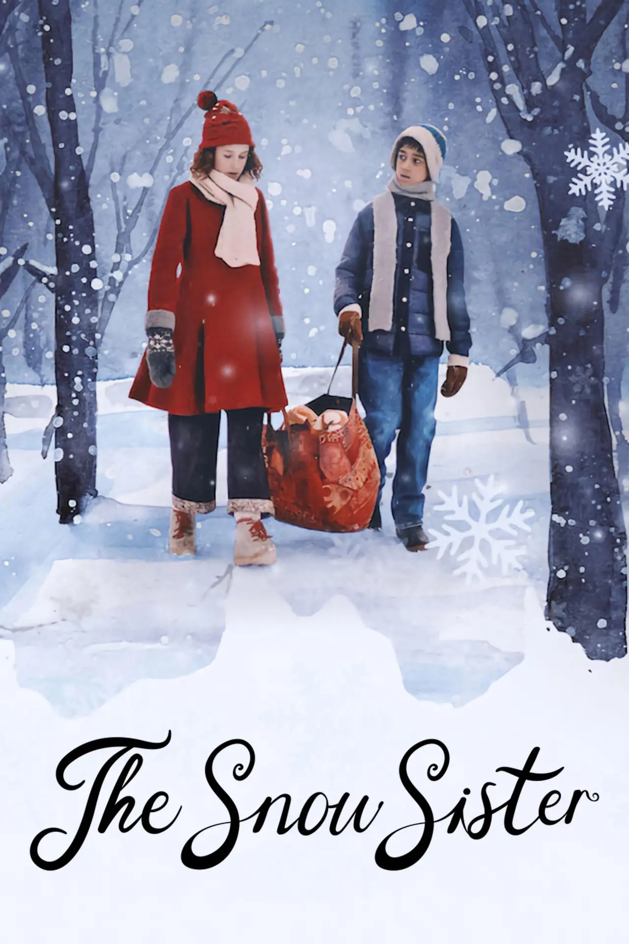 Plakat filmowy "Śnieżna siostra"
