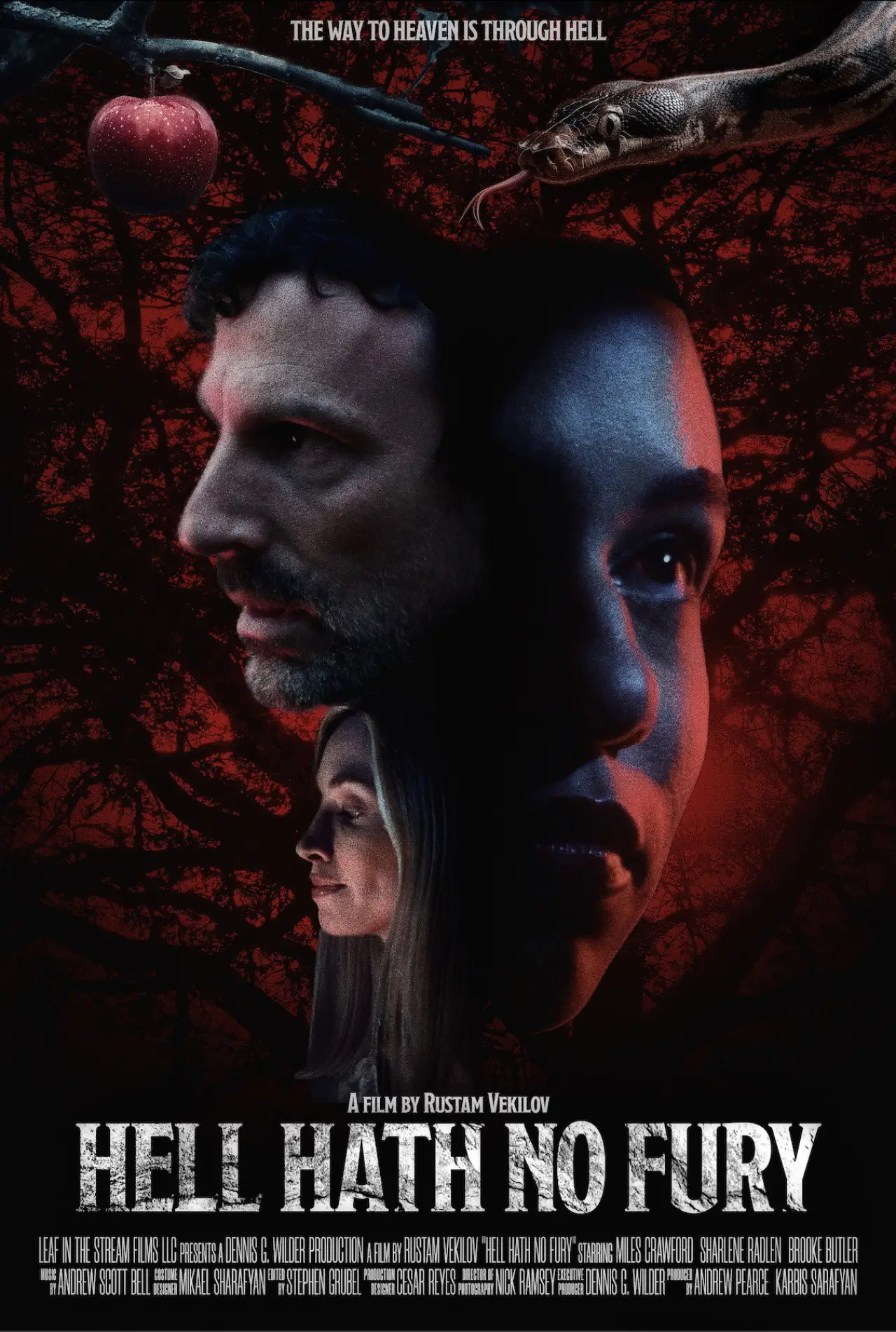 Plakat filmowy "Hell Hath No Fury"