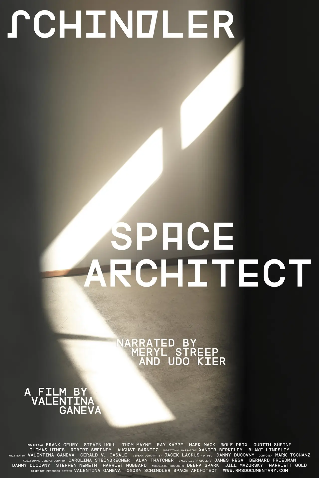 Plakat filmowy "Schindler Space Architect"