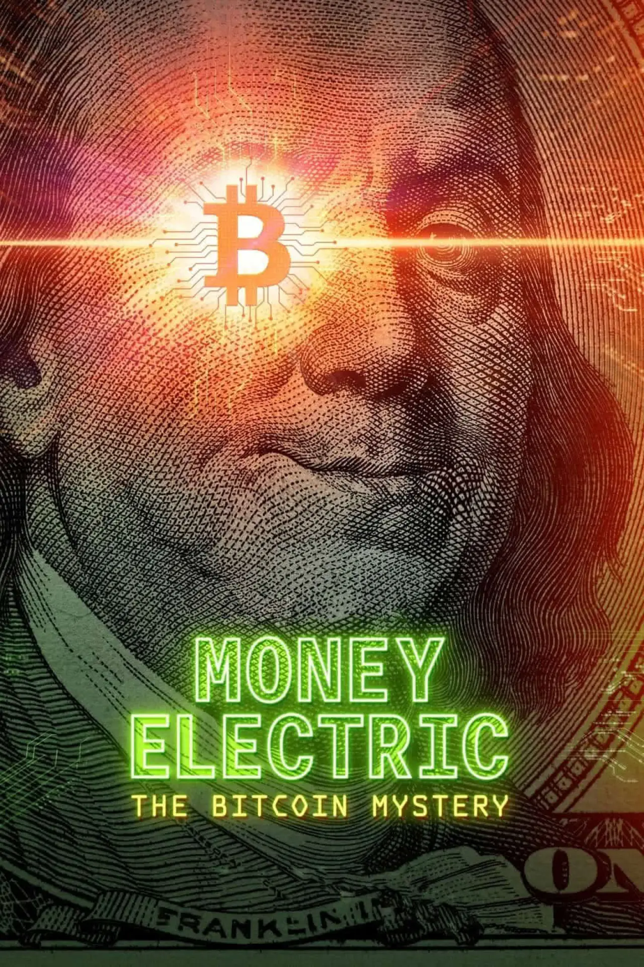 Plakat filmowy "Pieniądz elektroniczny: Tajemnica bitcoina"