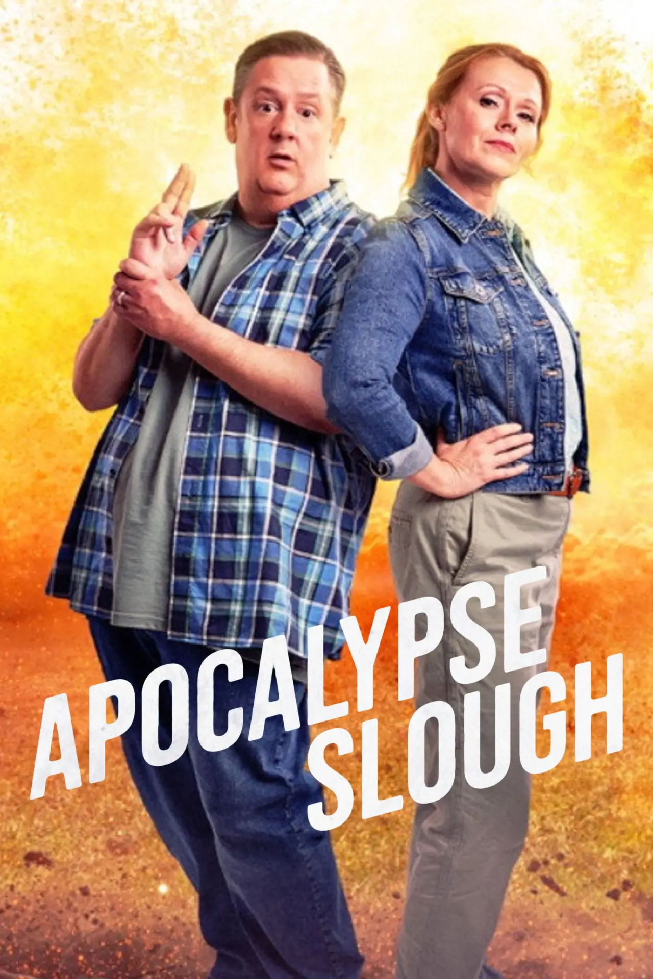 Plakat filmowy "Apocalypse Slough: A Murder, They Hope Mystery"
