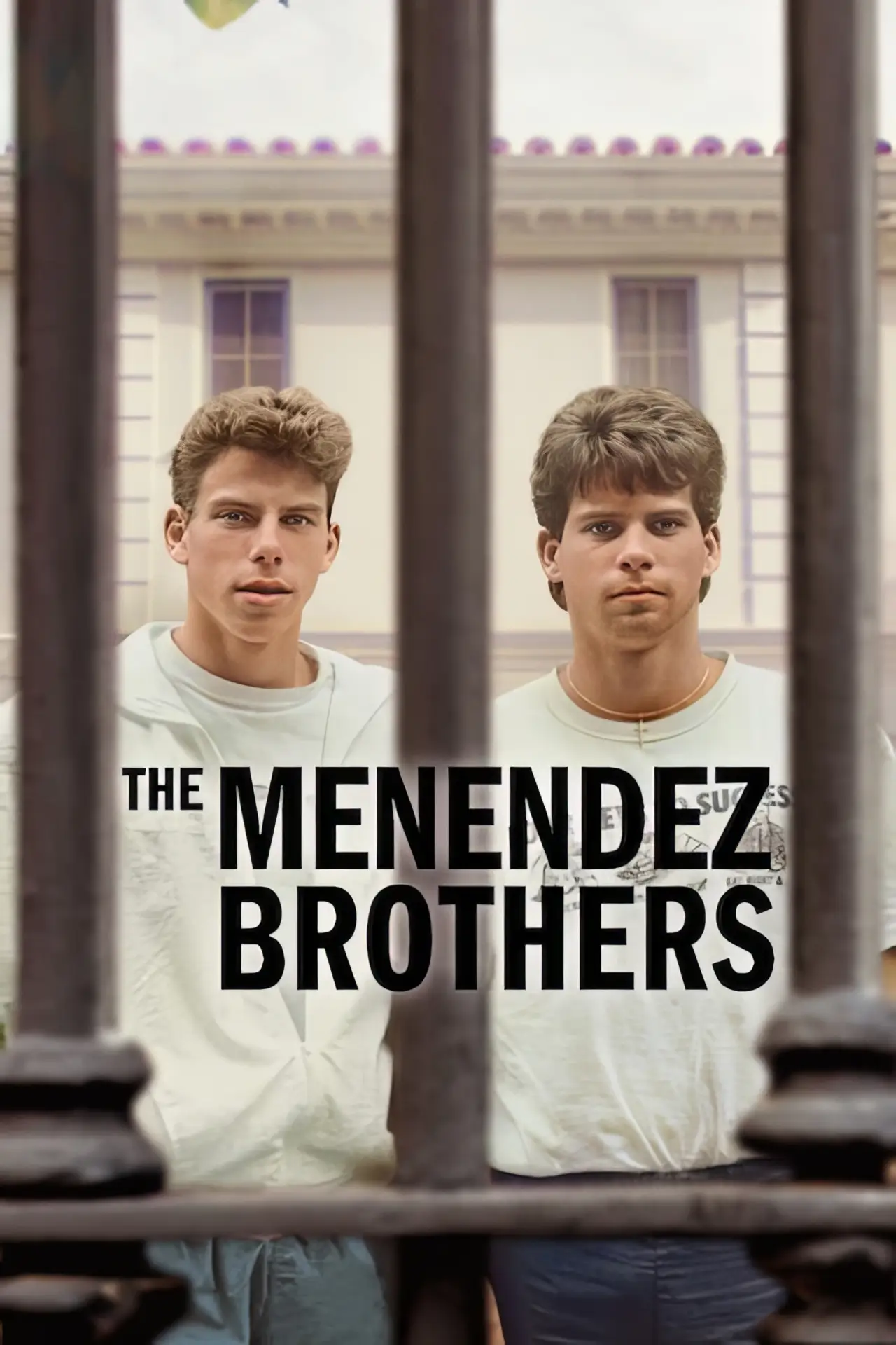 Plakat filmowy "Historia braci Menendezów"