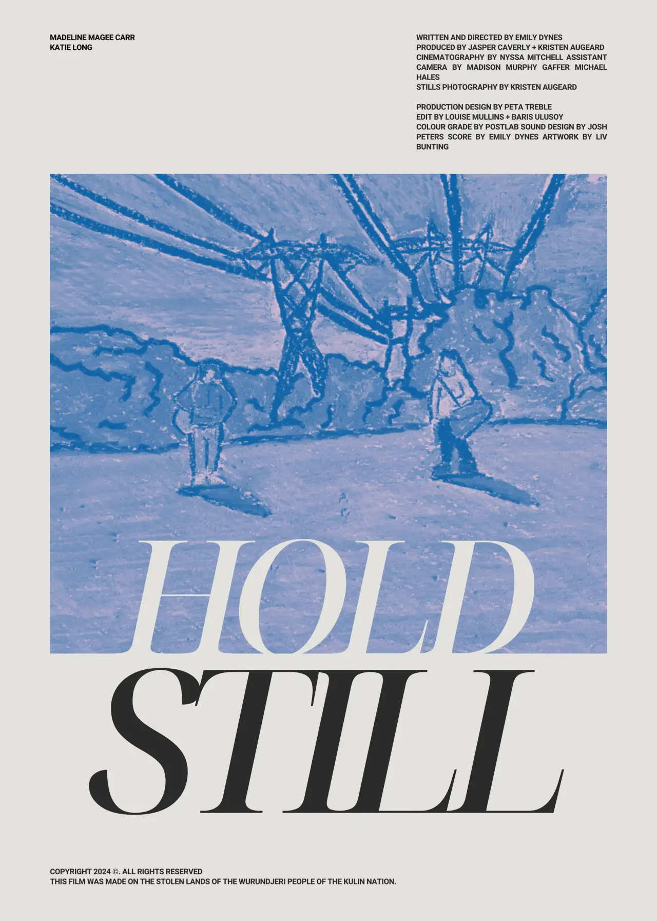 Plakat filmowy "Hold Still"