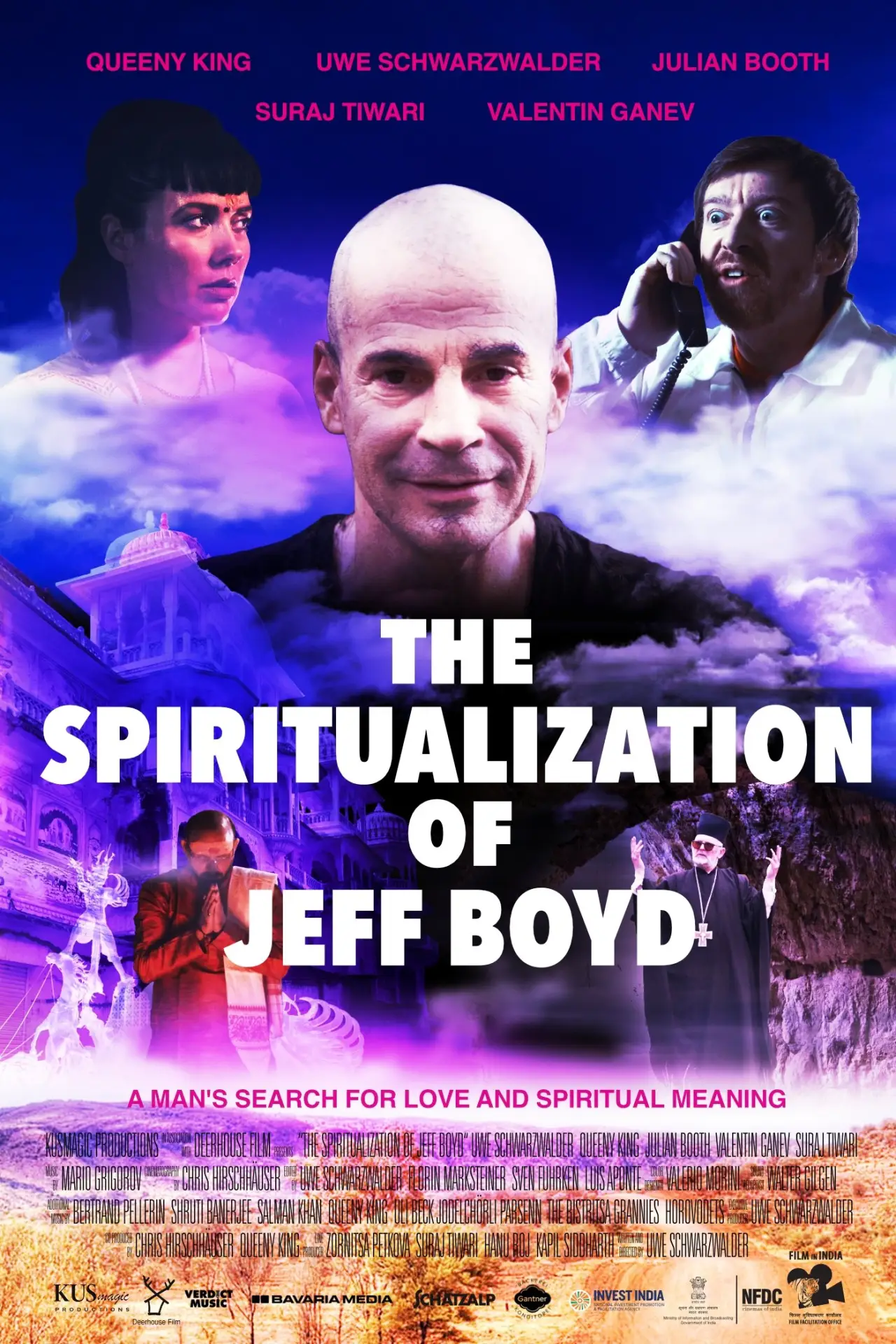 Plakat filmowy "The Spiritualization of Jeff Boyd"