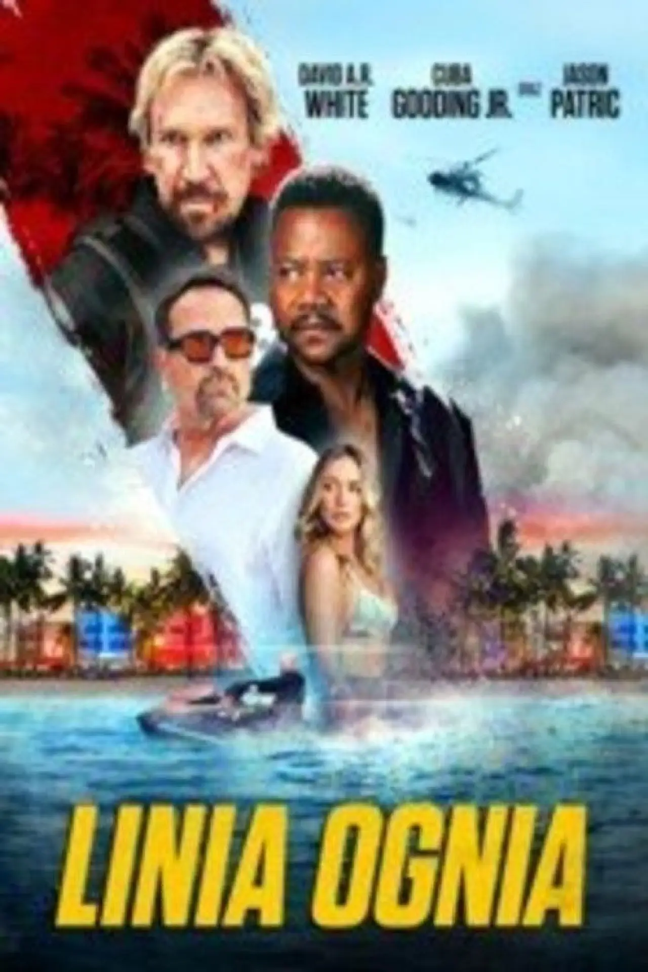 Plakat filmowy "Linia ognia"