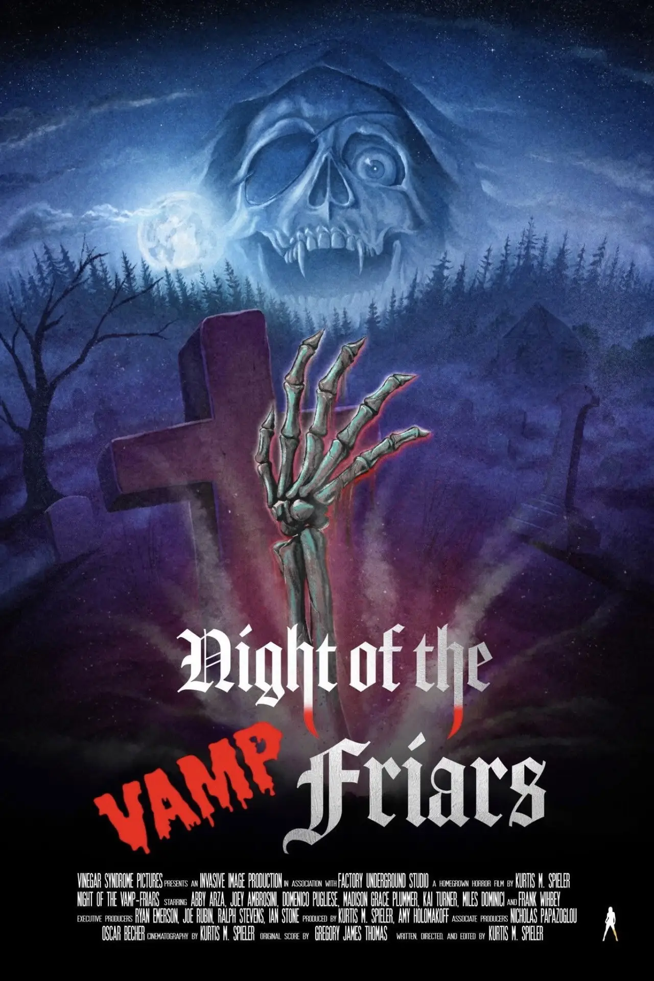Plakat filmowy "Night of the Vamp-Friars"