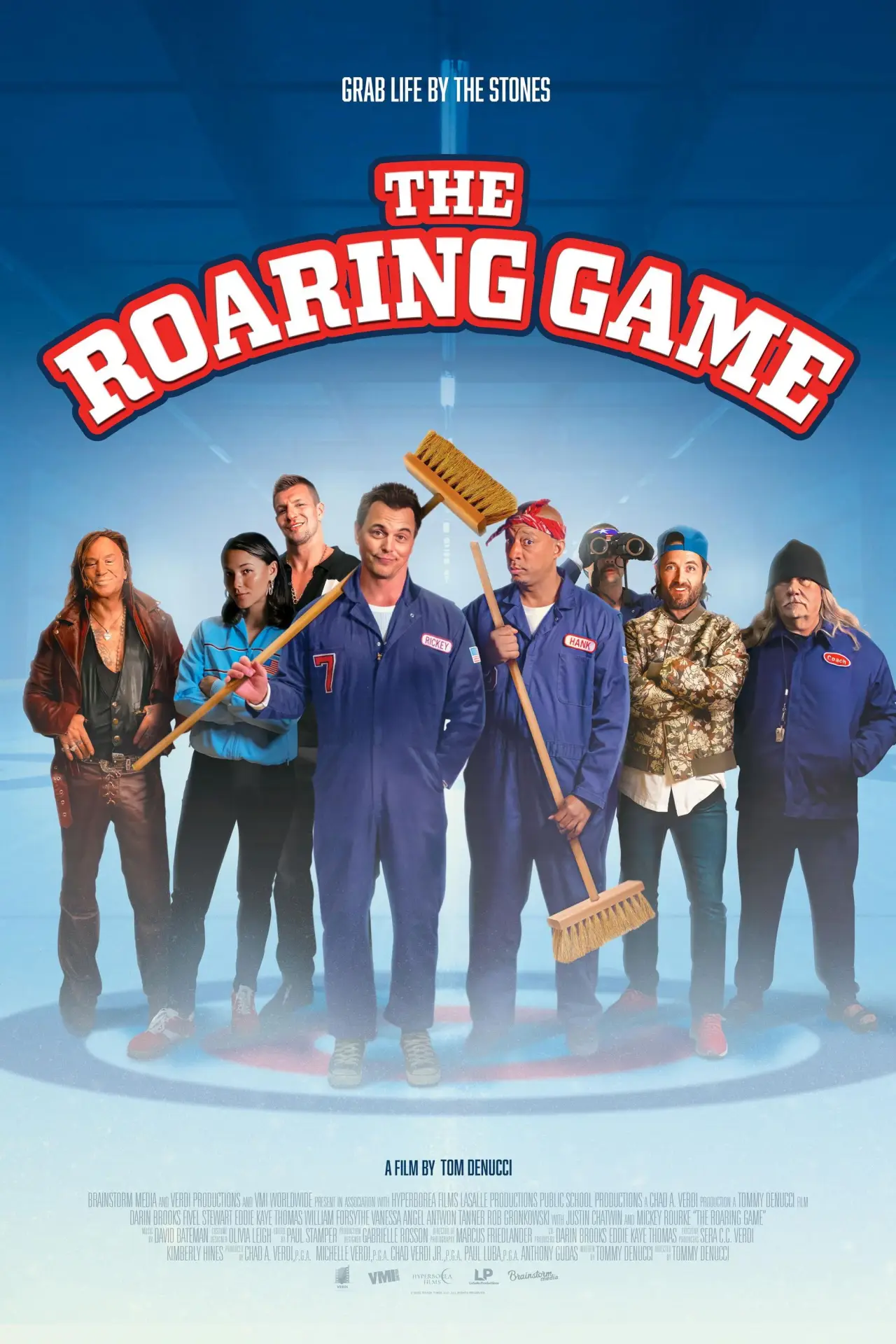 Plakat filmowy "The Roaring Game"