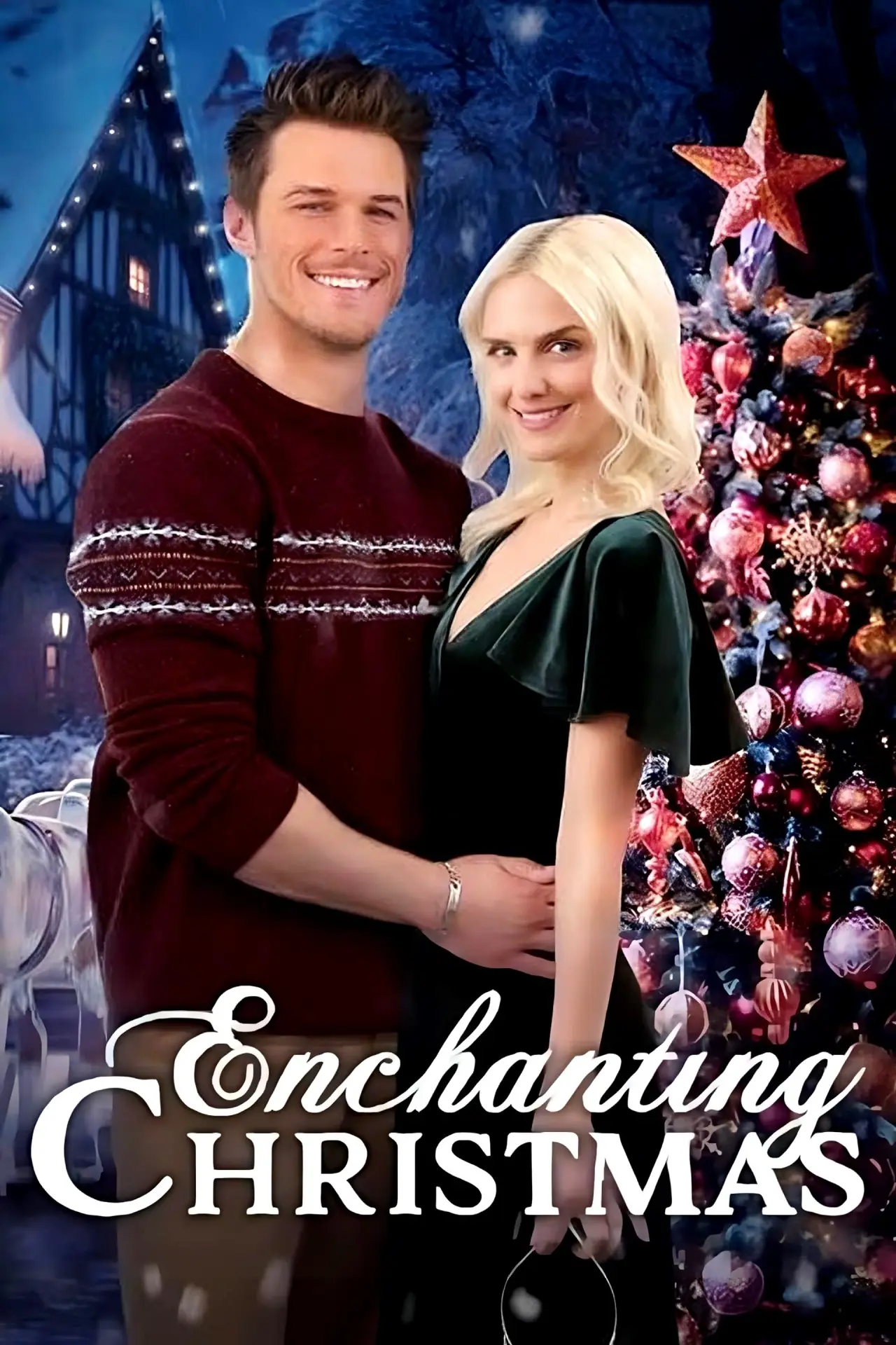 Plakat filmowy "Enchanting Christmas"