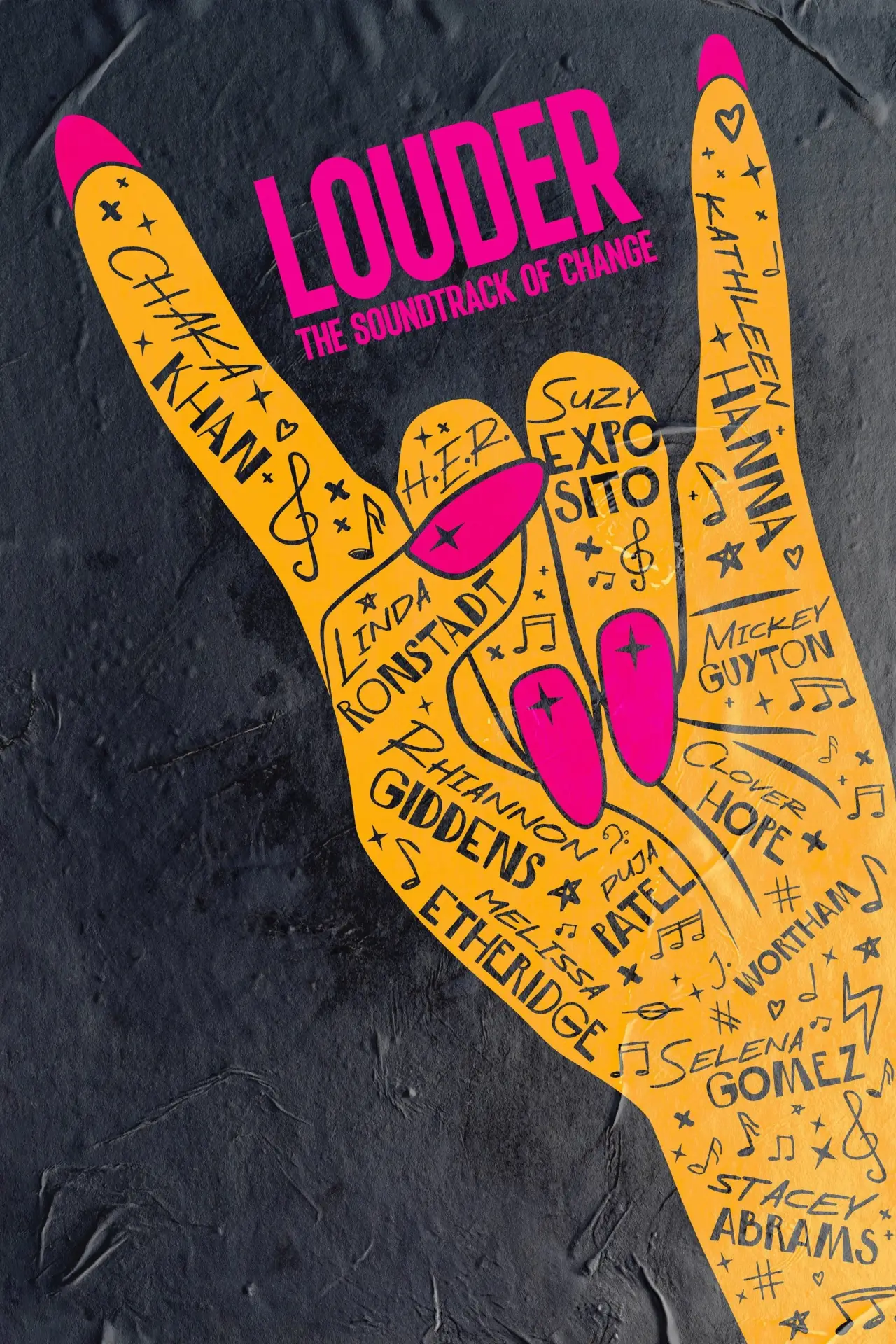 Plakat filmowy "LOUDER: The Soundtrack of Change"
