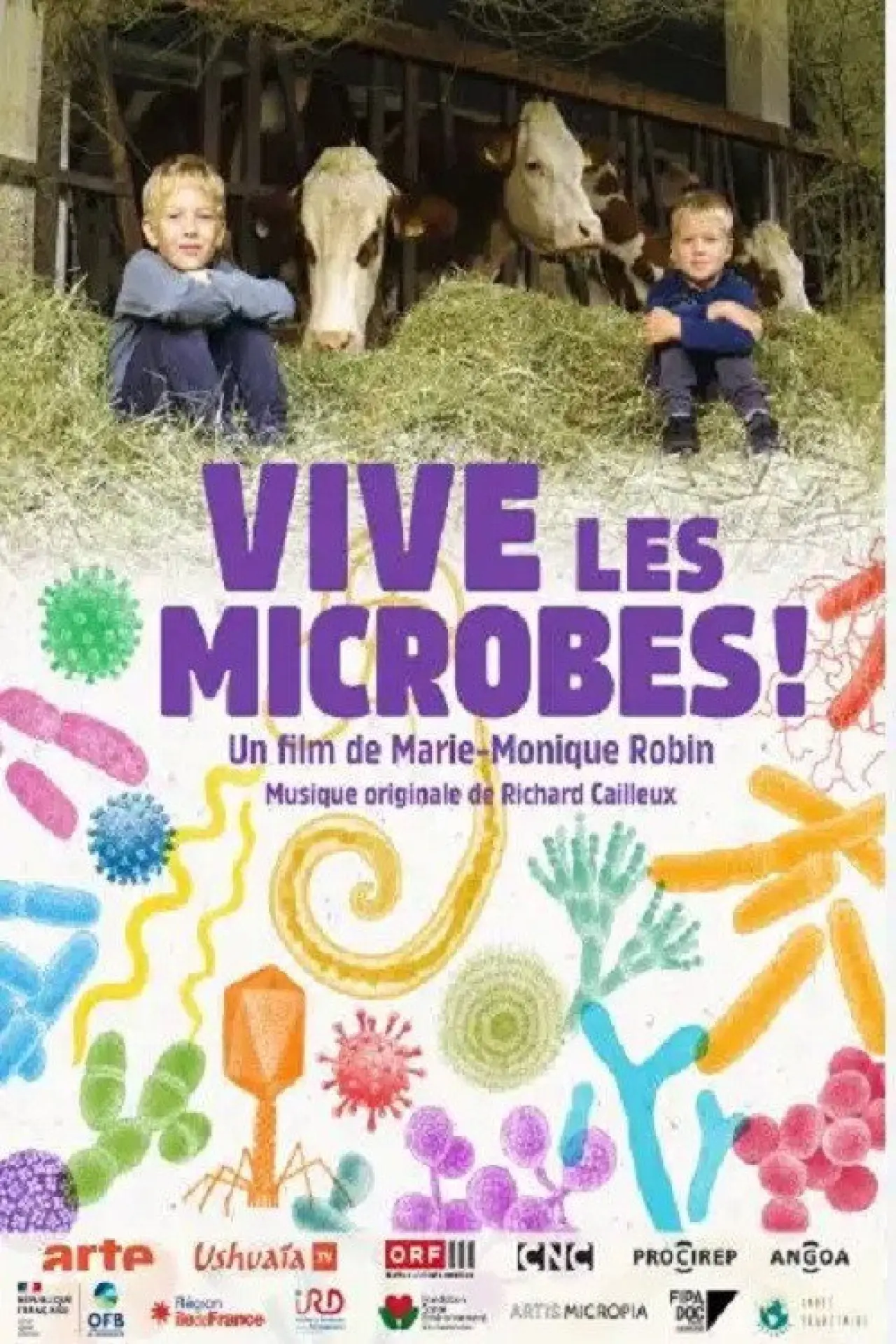 Plakat filmowy "Vive les microbes !"