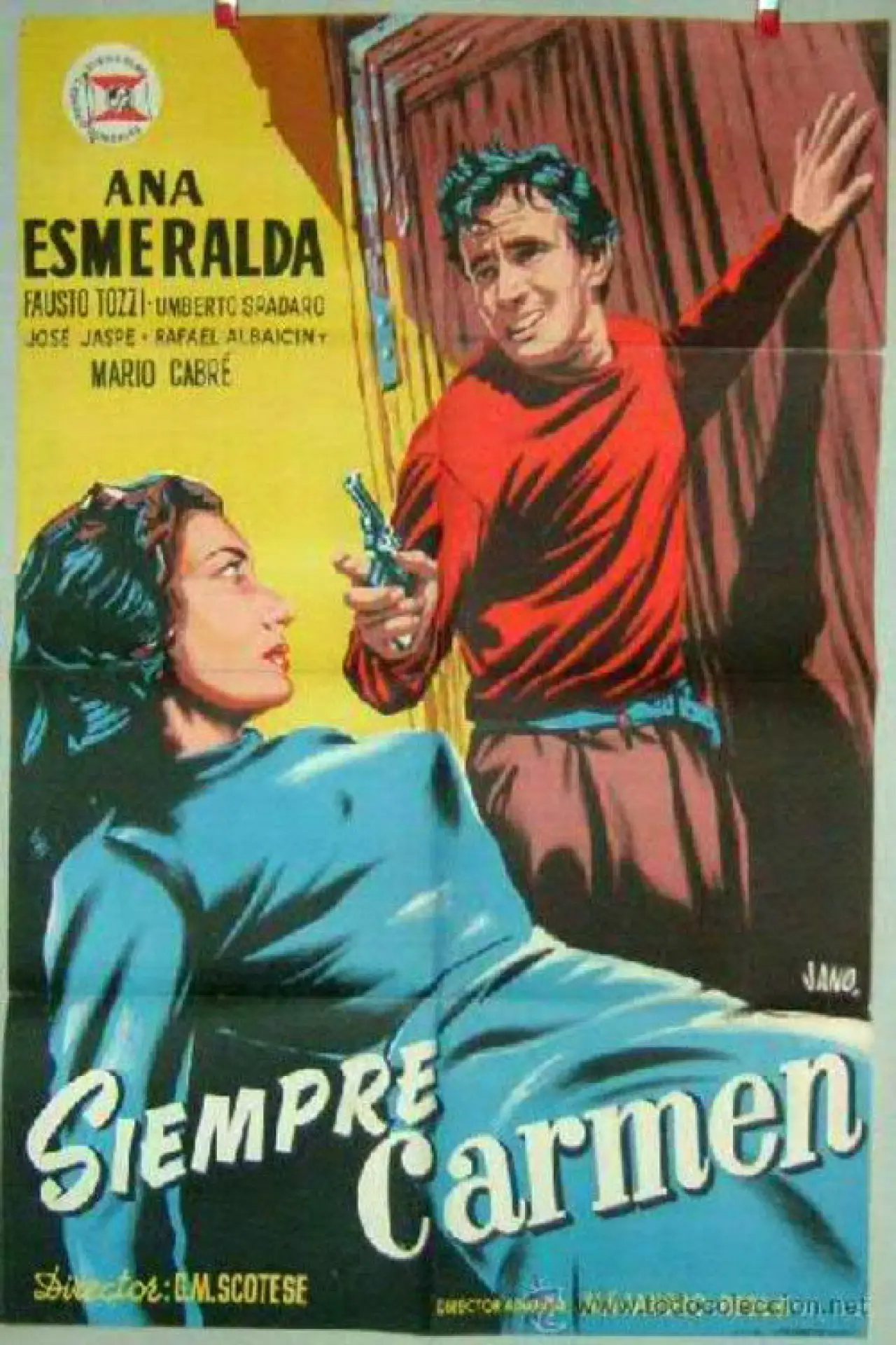 Plakat filmowy "Siempre Carmen"