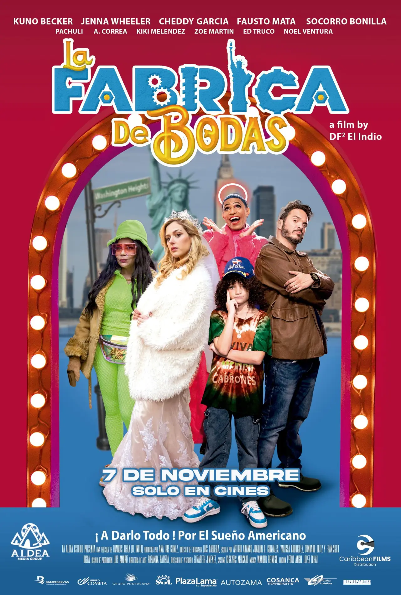 Plakat filmowy "La fábrica de bodas"