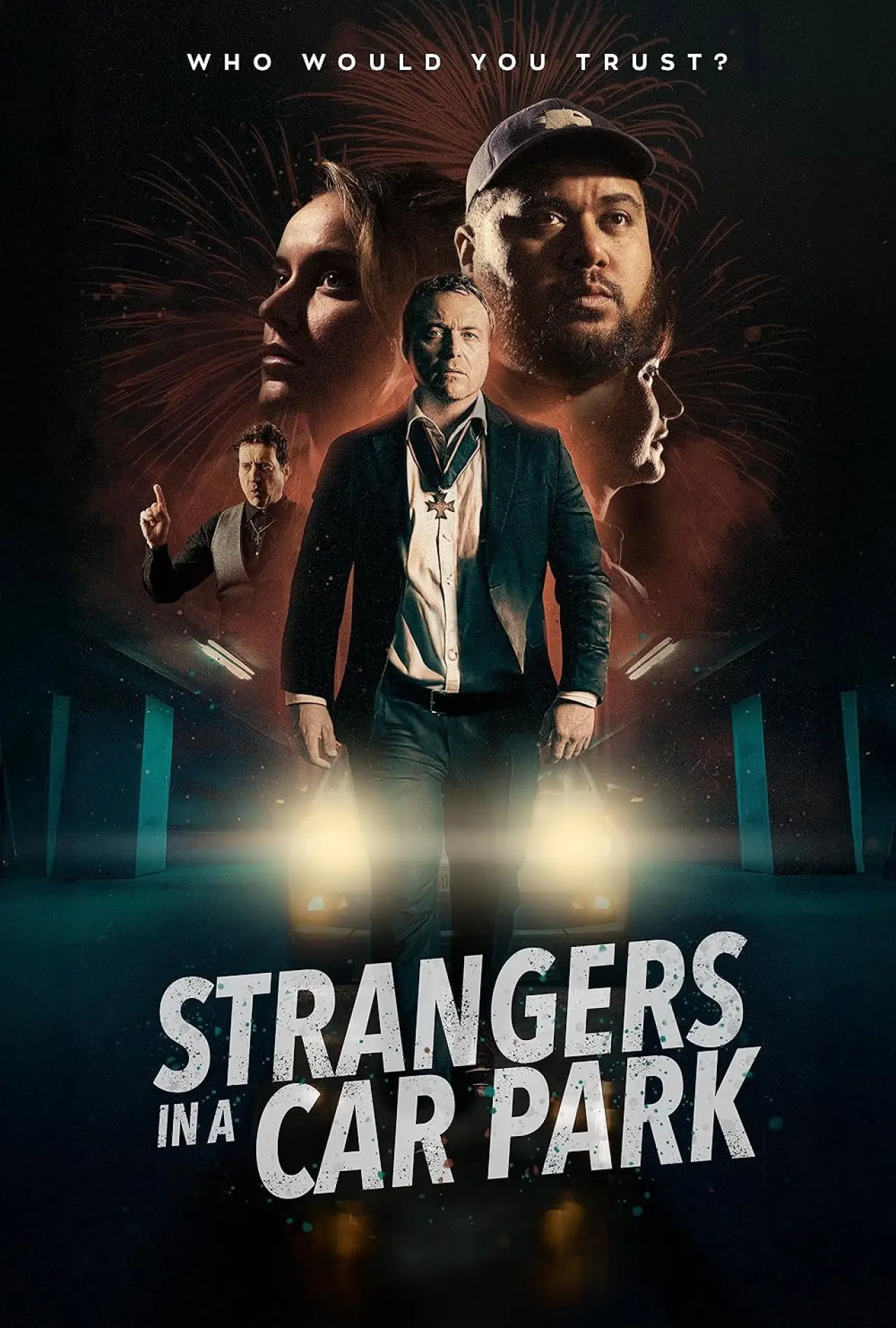 Plakat filmowy "Strangers in a Car Park"