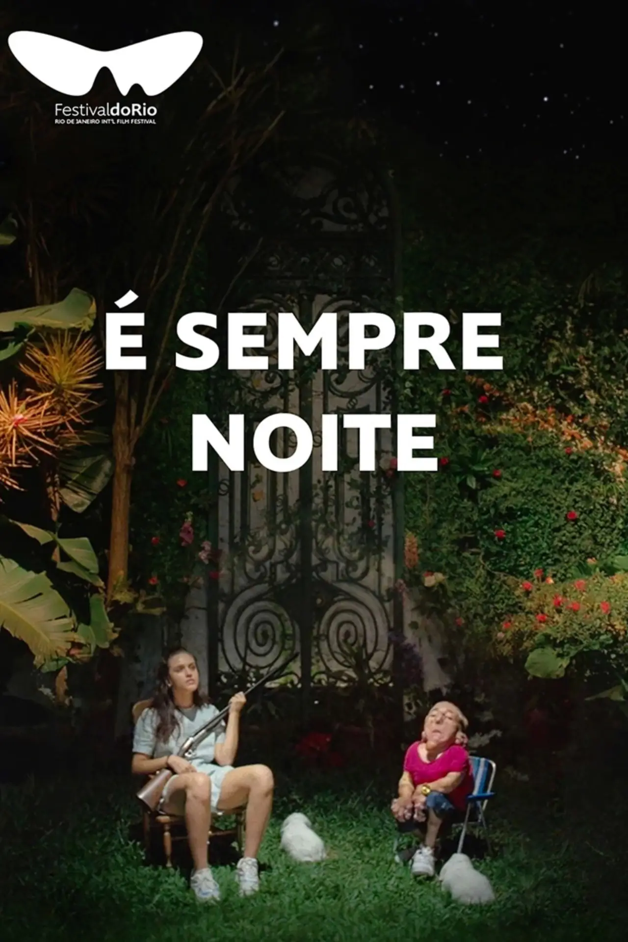Plakat filmowy "Siempre es de noche"