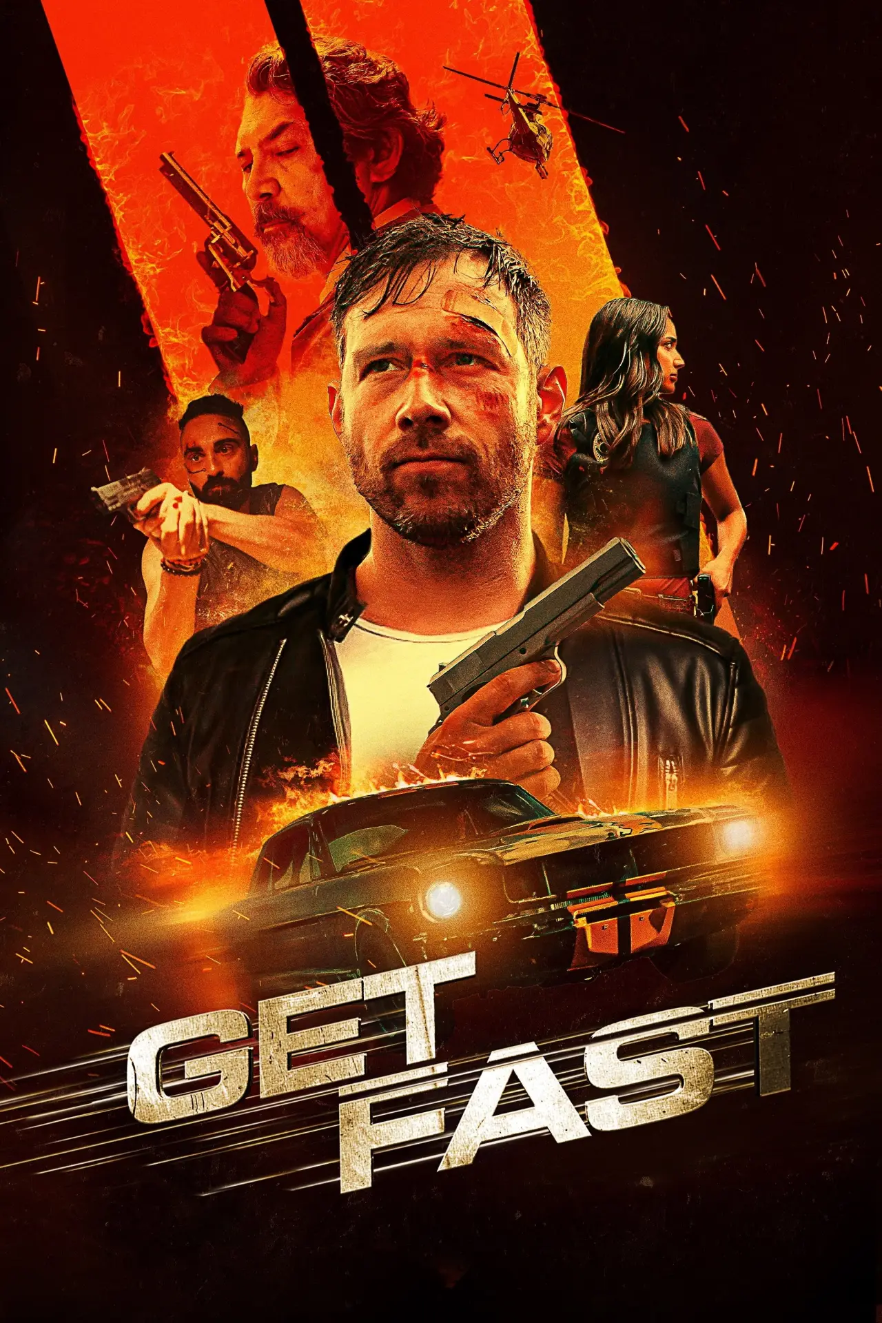 Plakat filmowy "Get Fast"