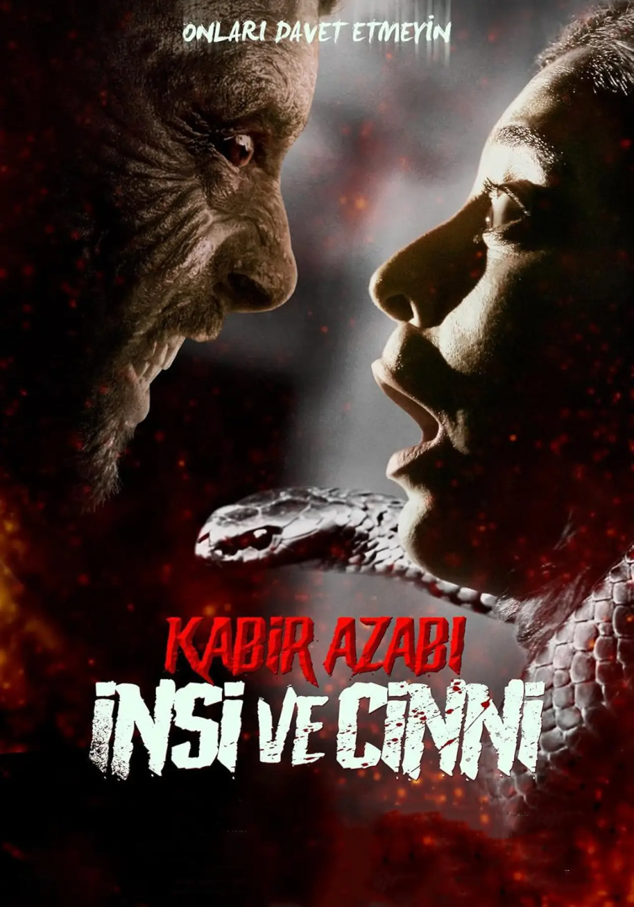 Plakat filmowy "Kabir Azabı: İnsi ve Cinni"