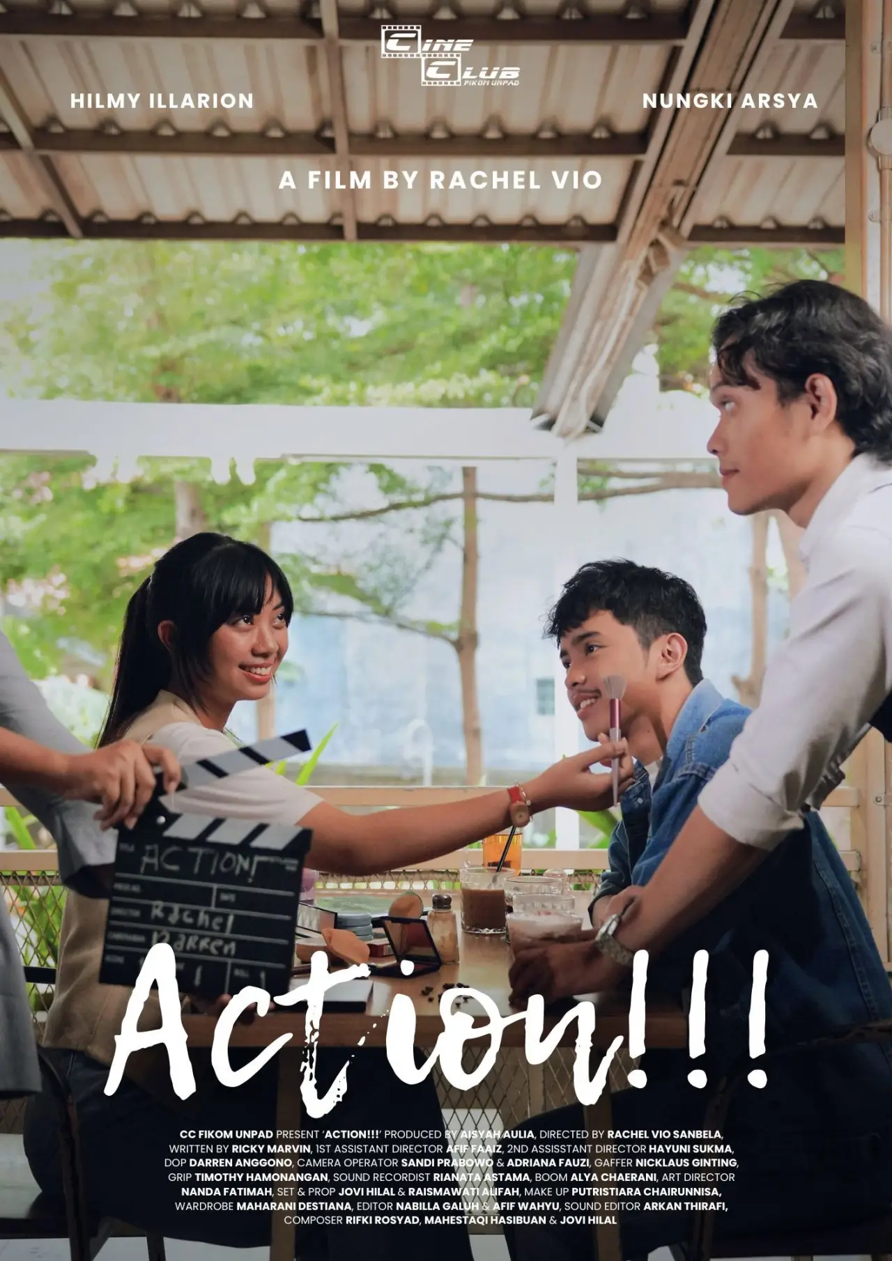 Plakat filmowy "Action!!!"