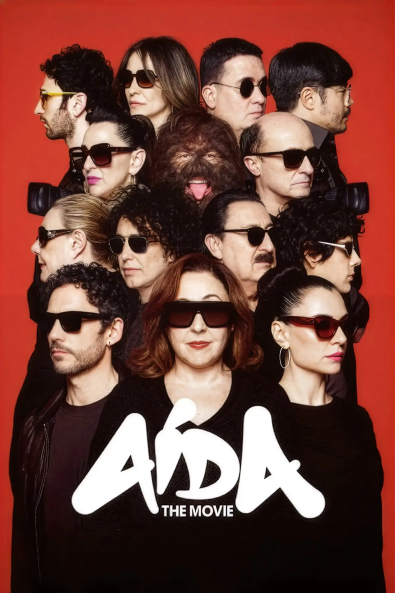 Plakat filmowy "Aída y vuelta, la película"