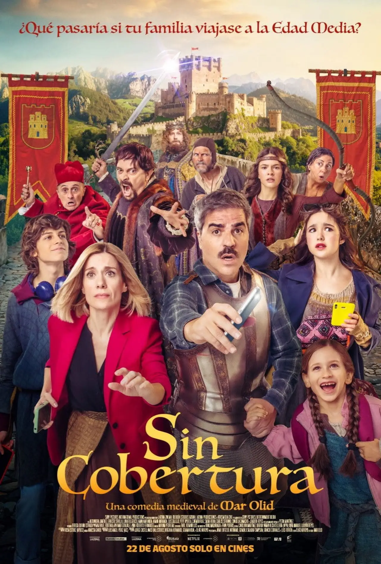 Plakat filmowy "Sin cobertura"