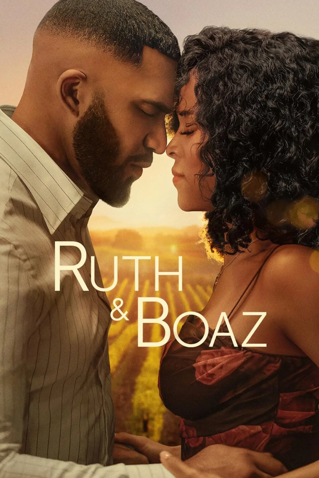 Plakat filmowy "Rut i Boaz"