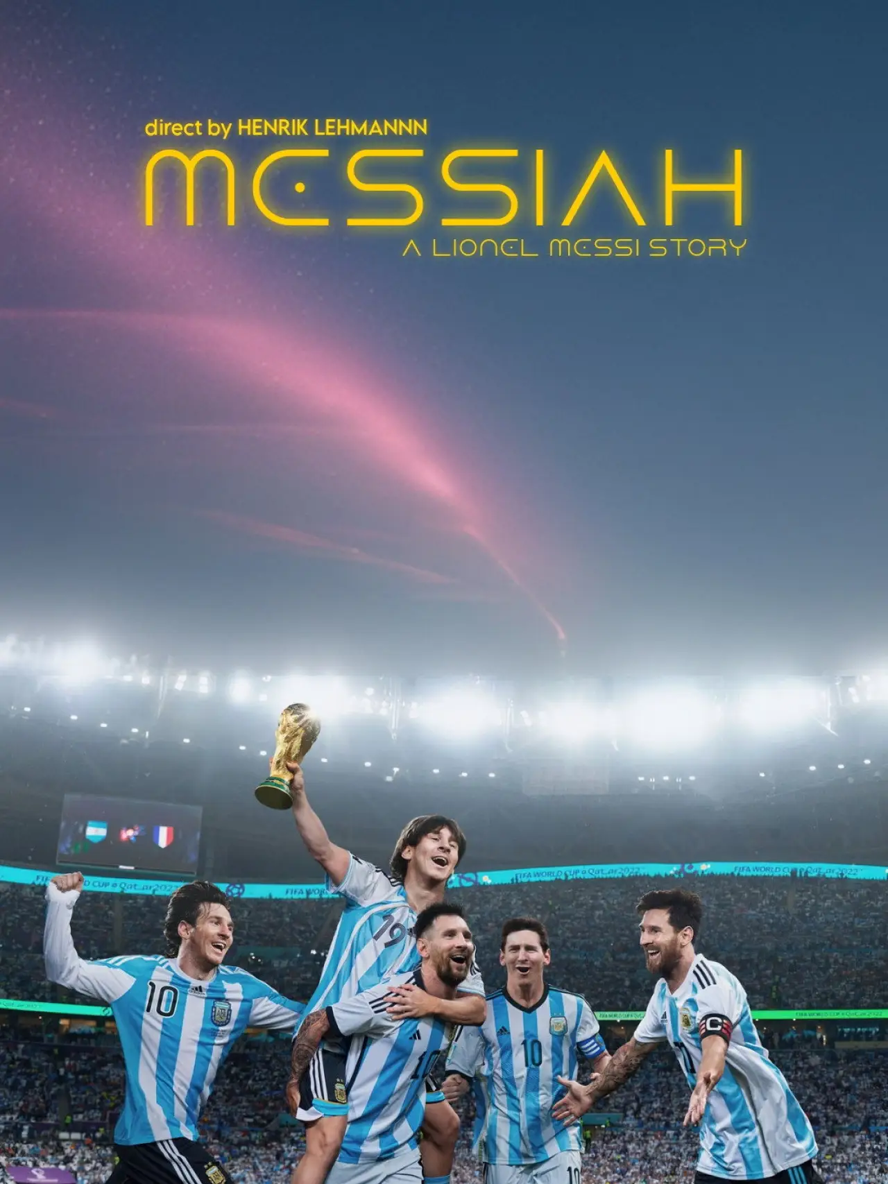 Plakat filmowy "Messiah - A Lionel Messi Story"