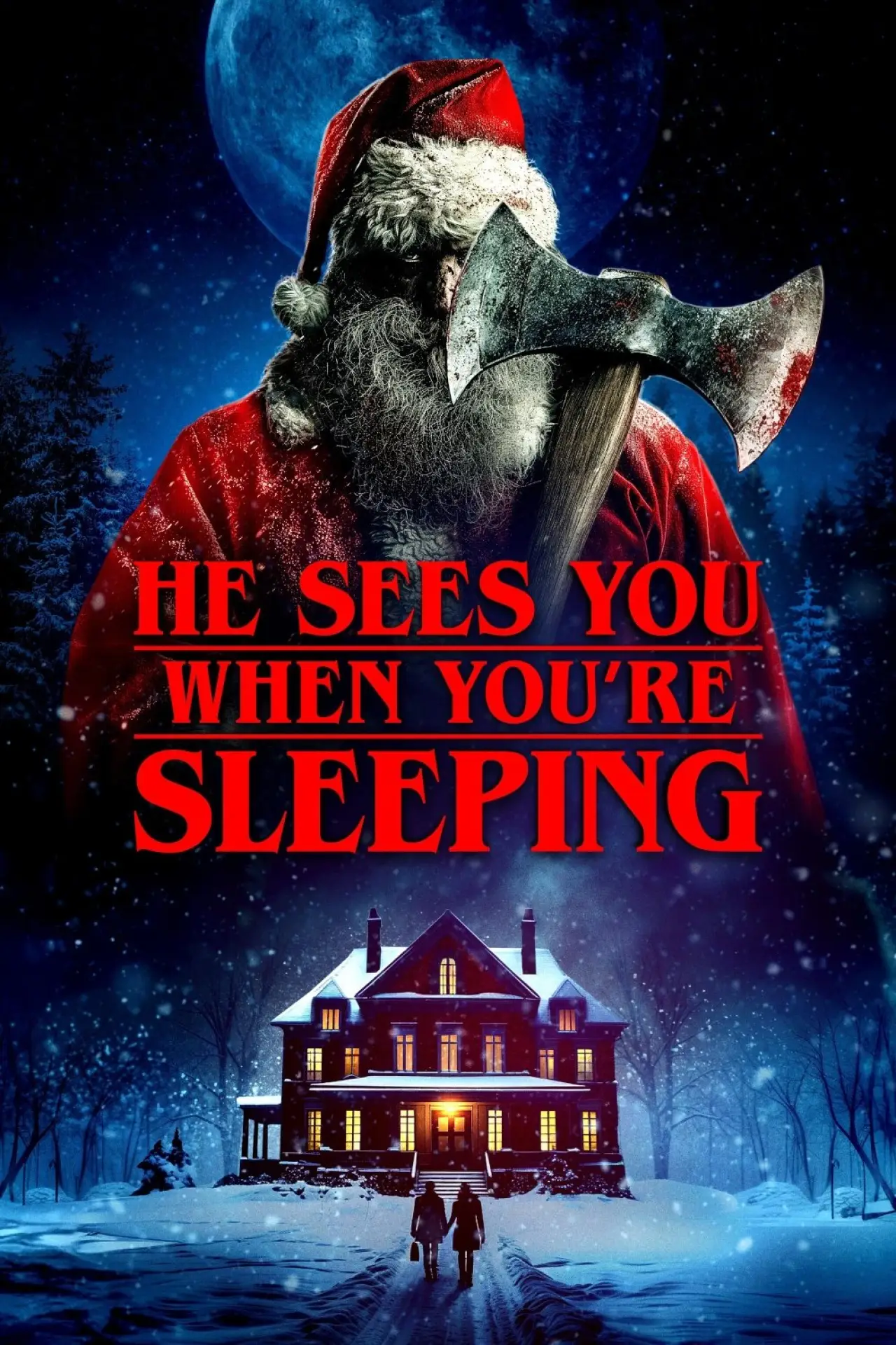 Plakat filmowy "He Sees You When You