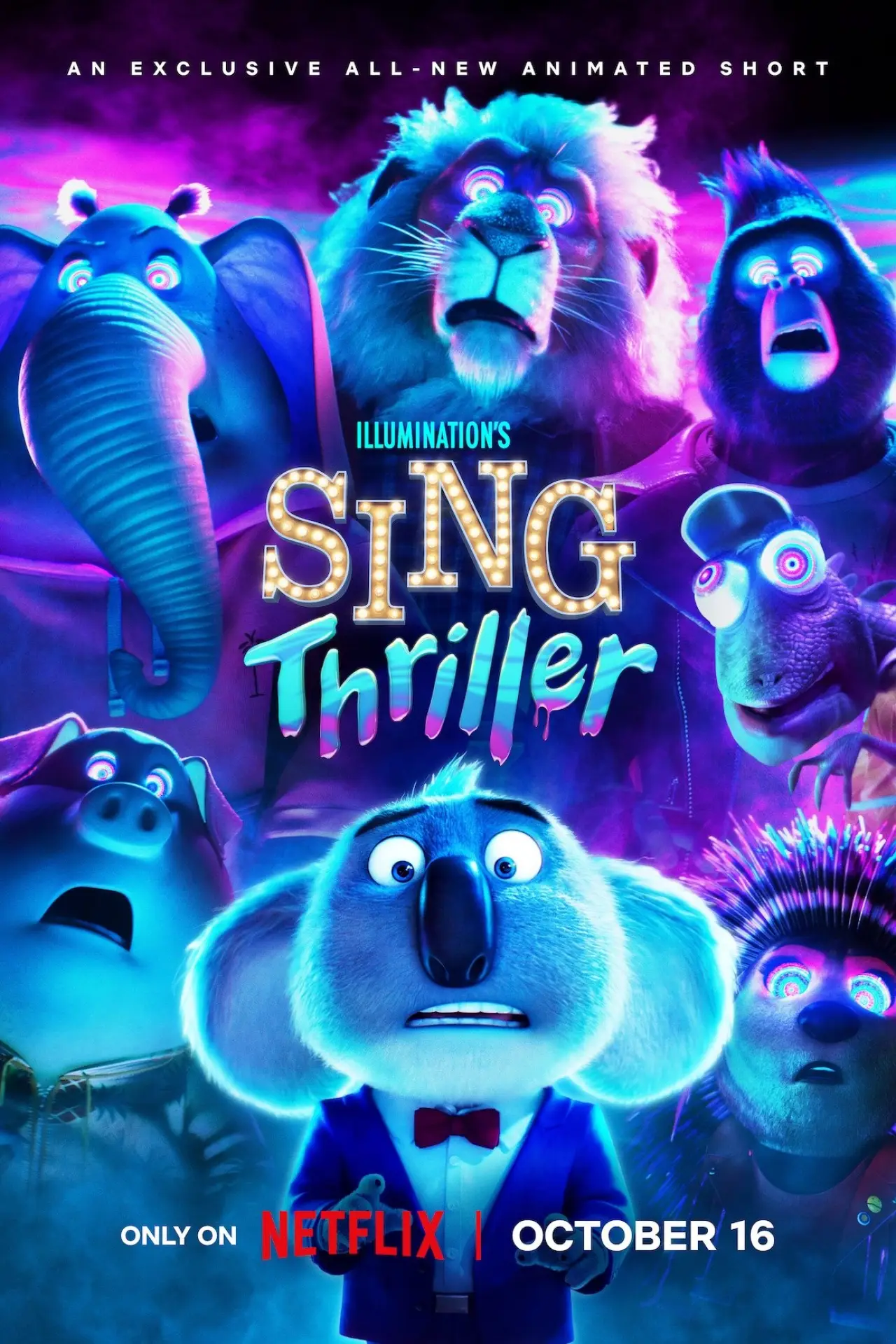 Plakat filmowy "Sing: Thriller"