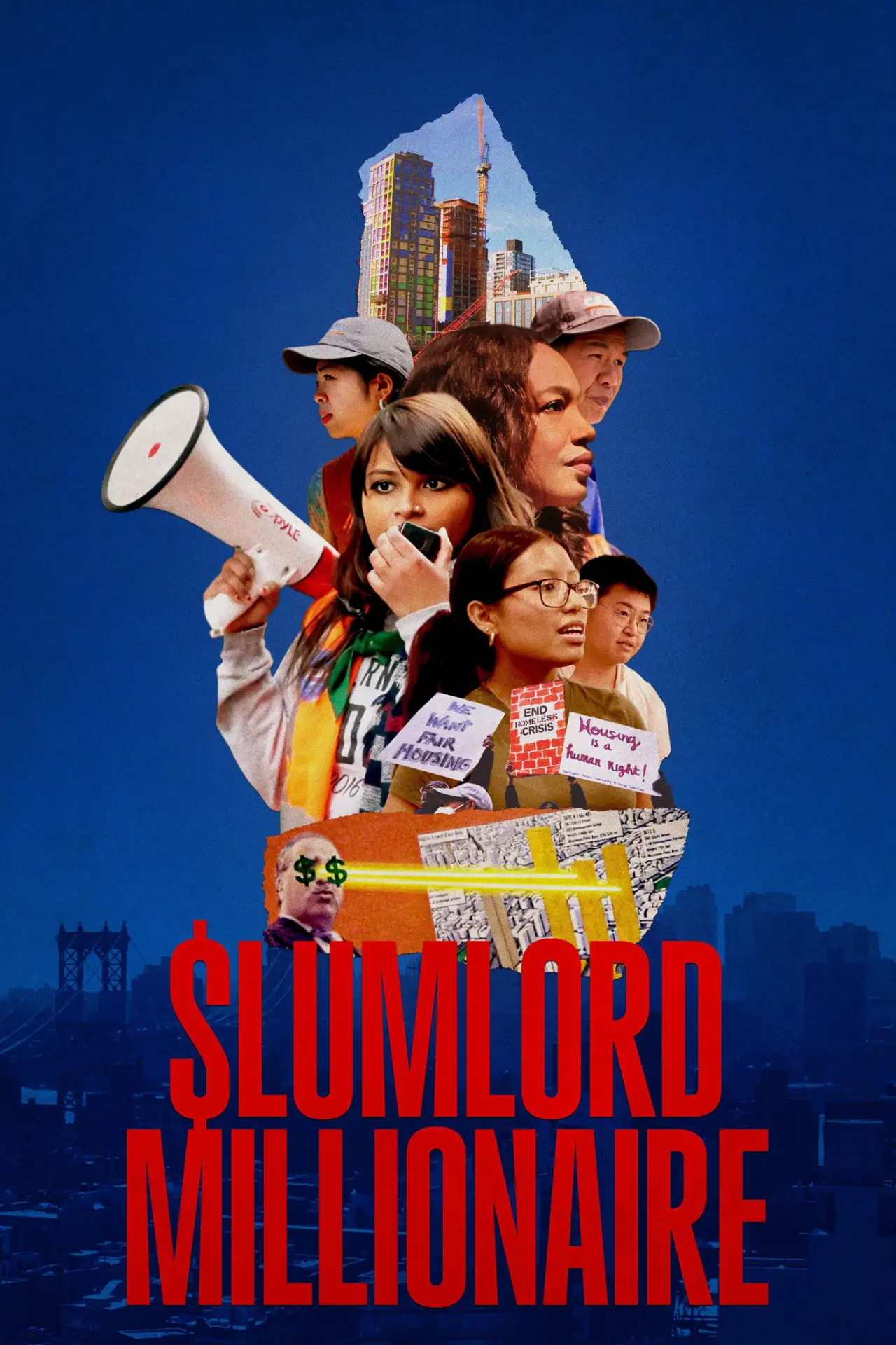 Plakat filmowy "Slumlord Millionaire"