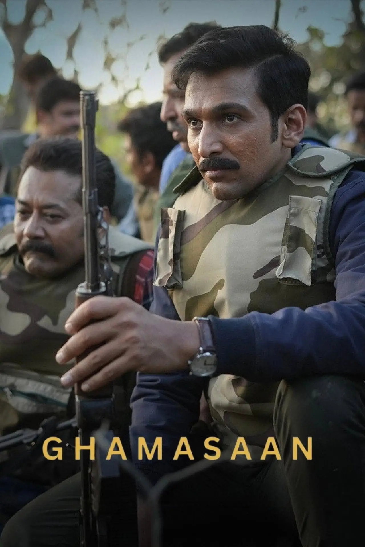 Plakat filmowy "Ghamasaan"