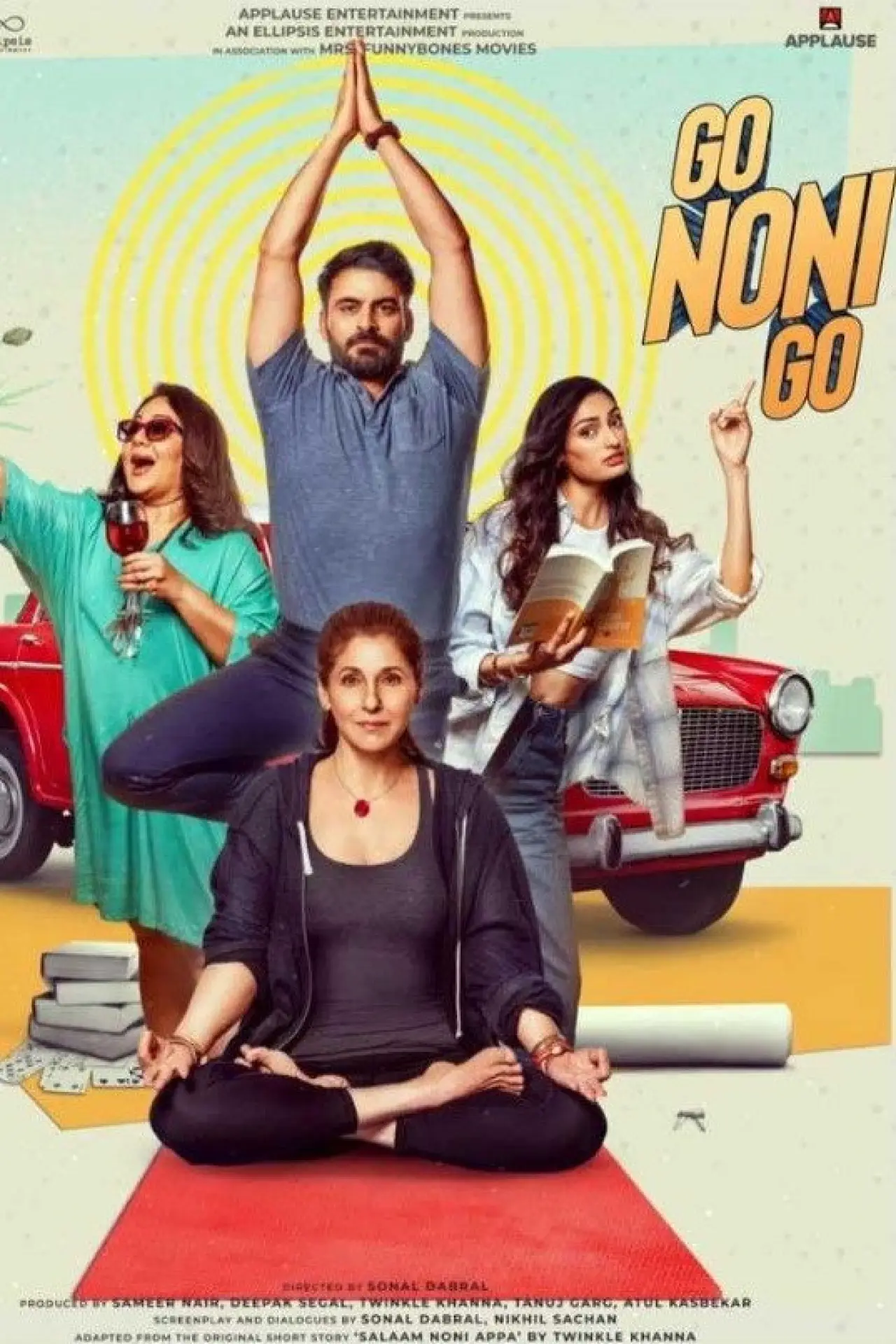 Plakat filmowy "Go Noni Go"