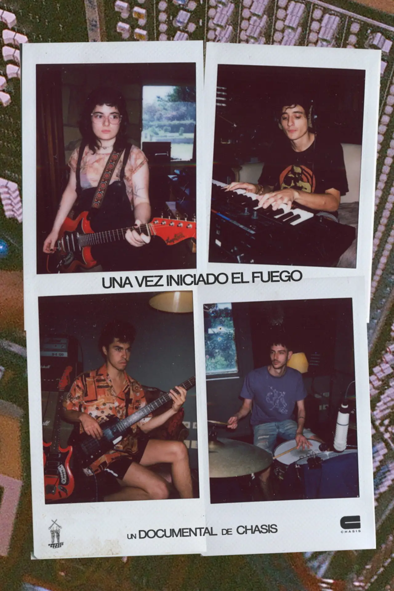 Plakat filmowy "Una vez iniciado el fuego"