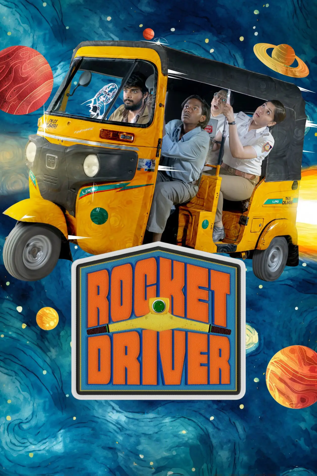 Plakat filmowy "Rocket Driver"