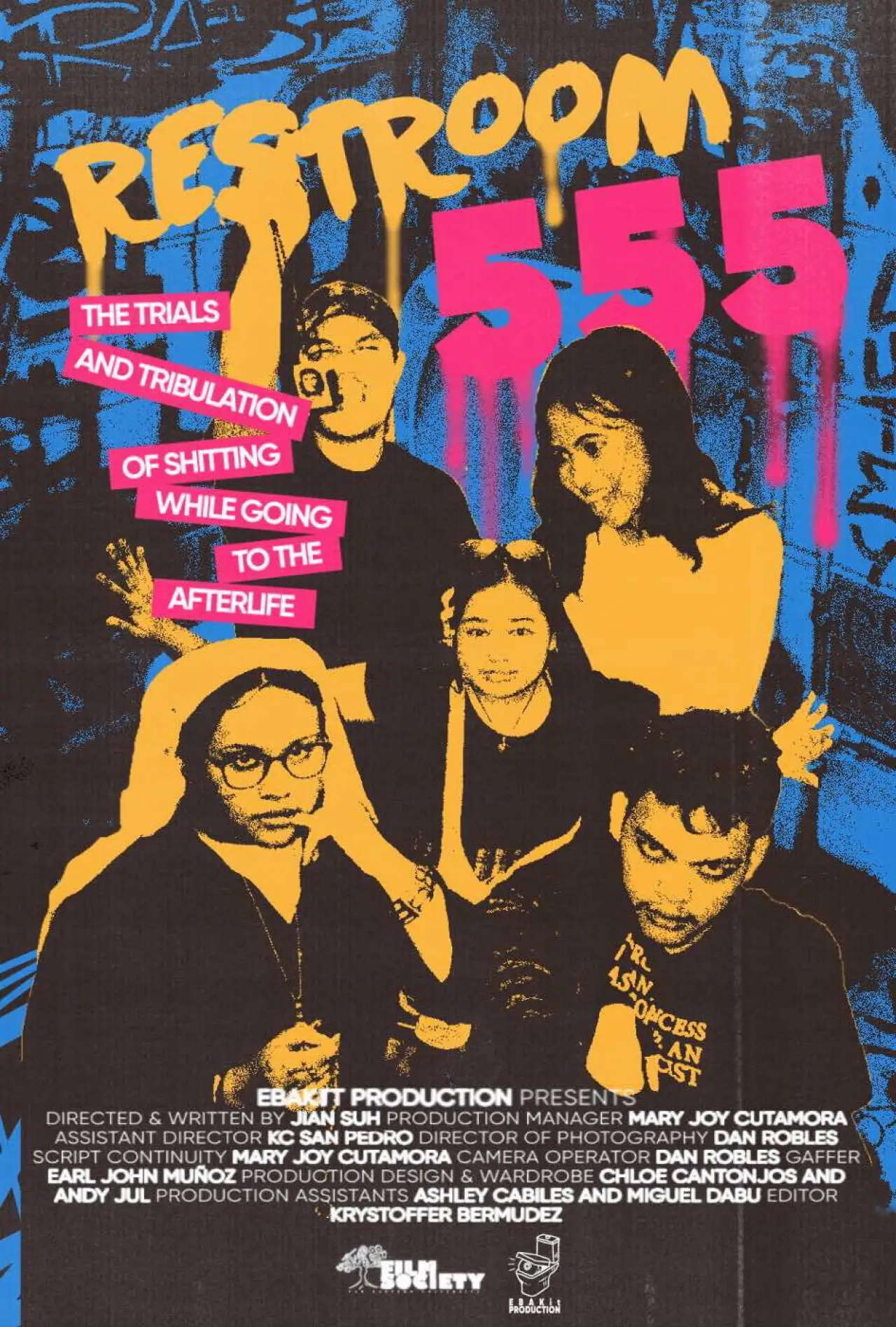 Plakat filmowy "Restroom 555"