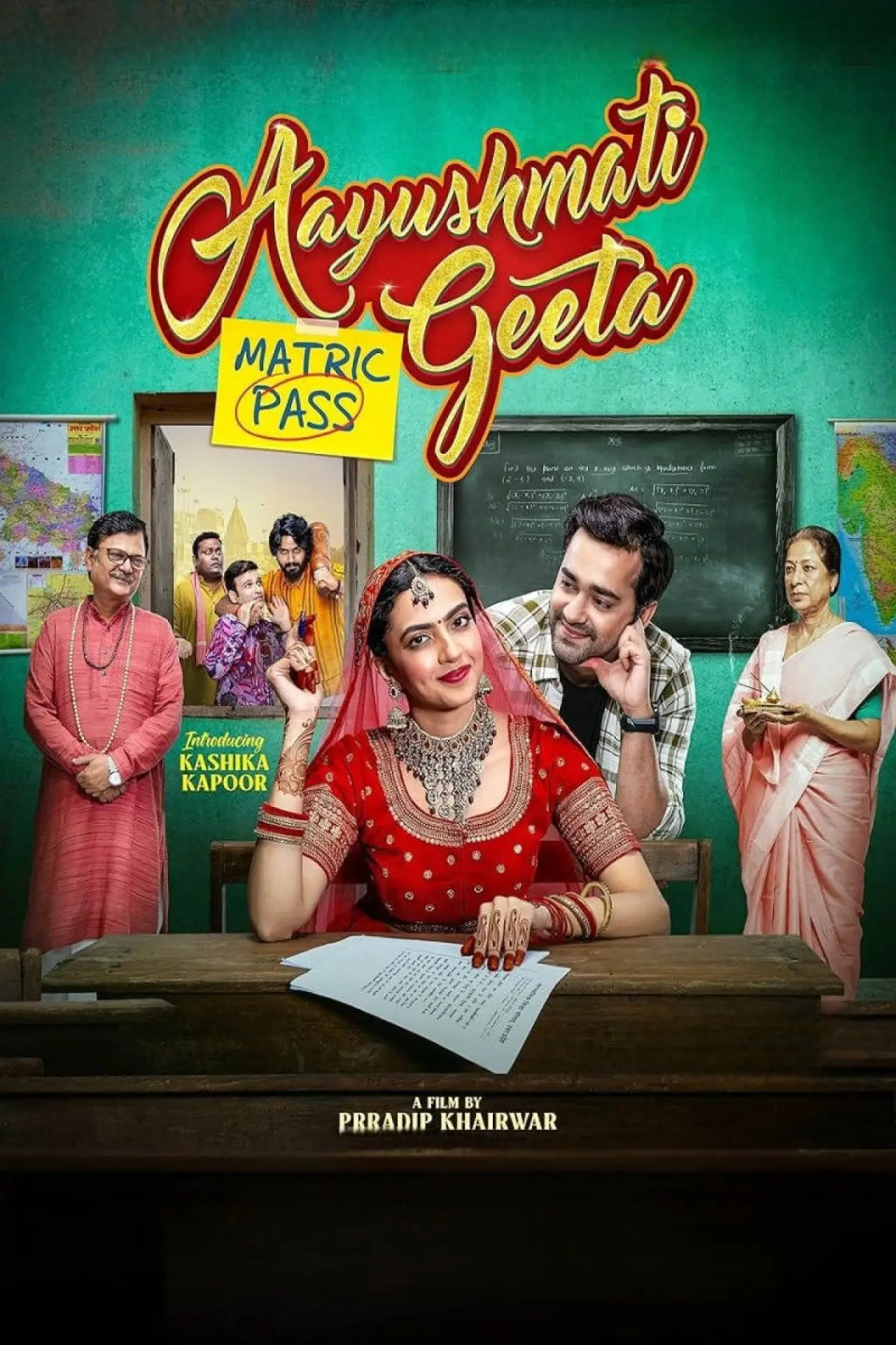 Plakat filmowy "Aayushmati Geeta Matric Pass"