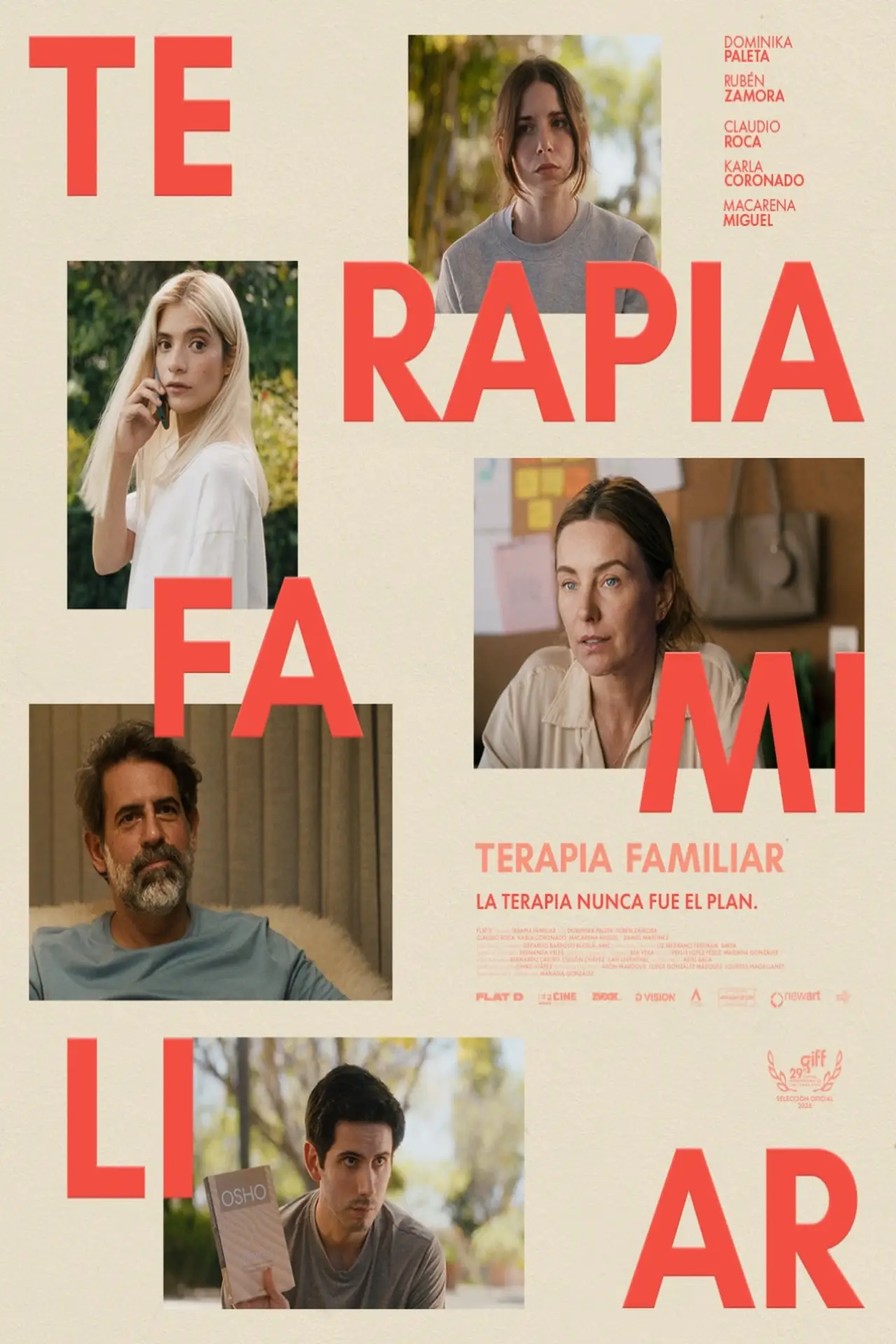Plakat filmowy "Terapia familiar"