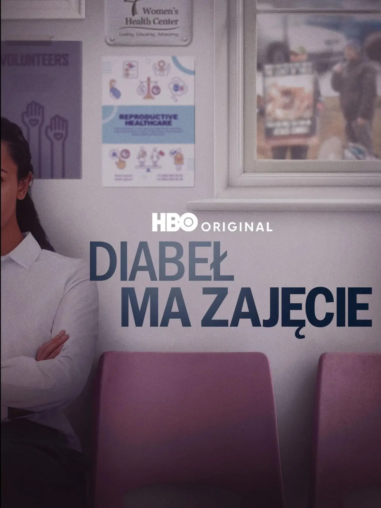 Plakat filmowy "Diabeł ma zajęcie"
