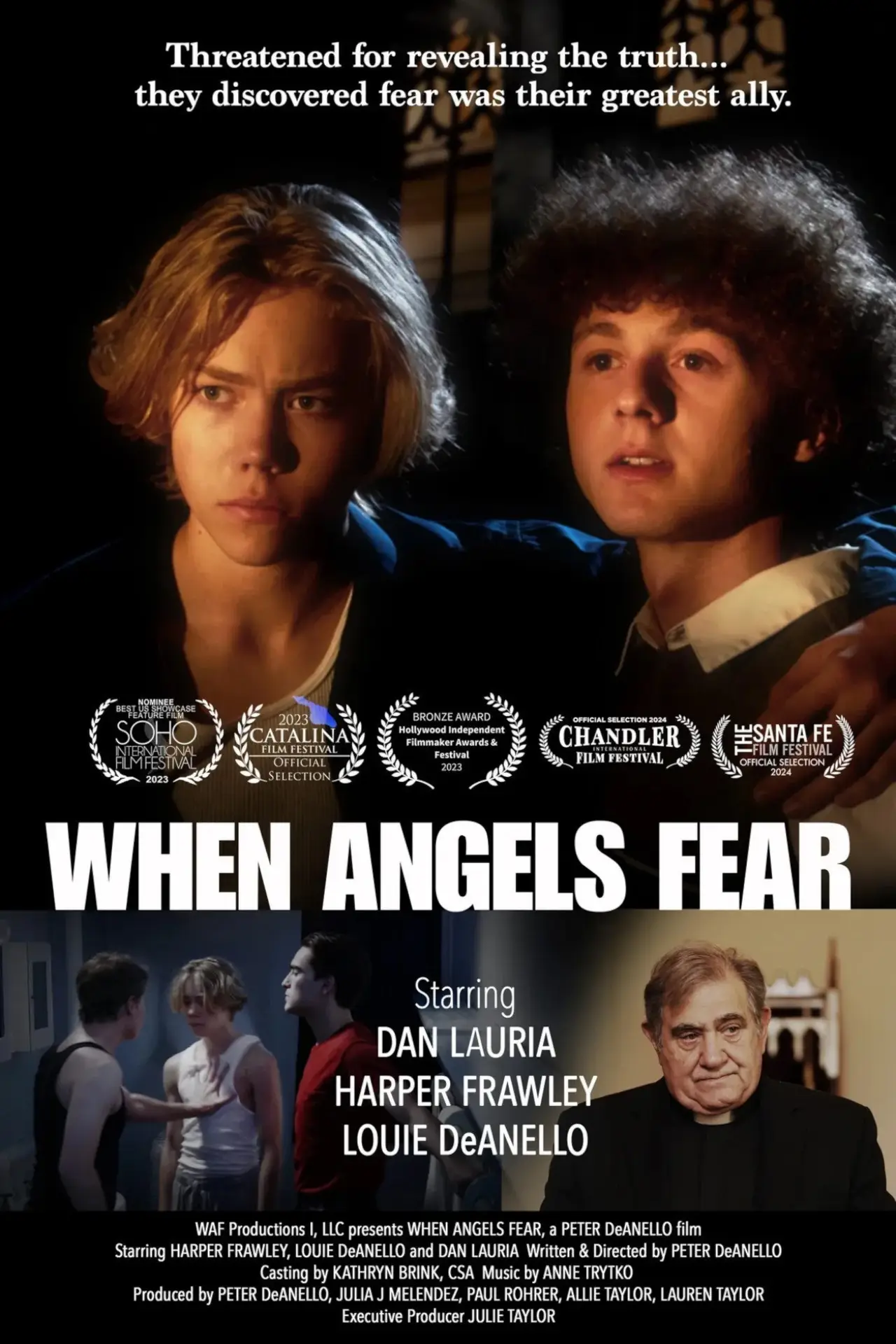 Plakat filmowy "When Angels Fear"